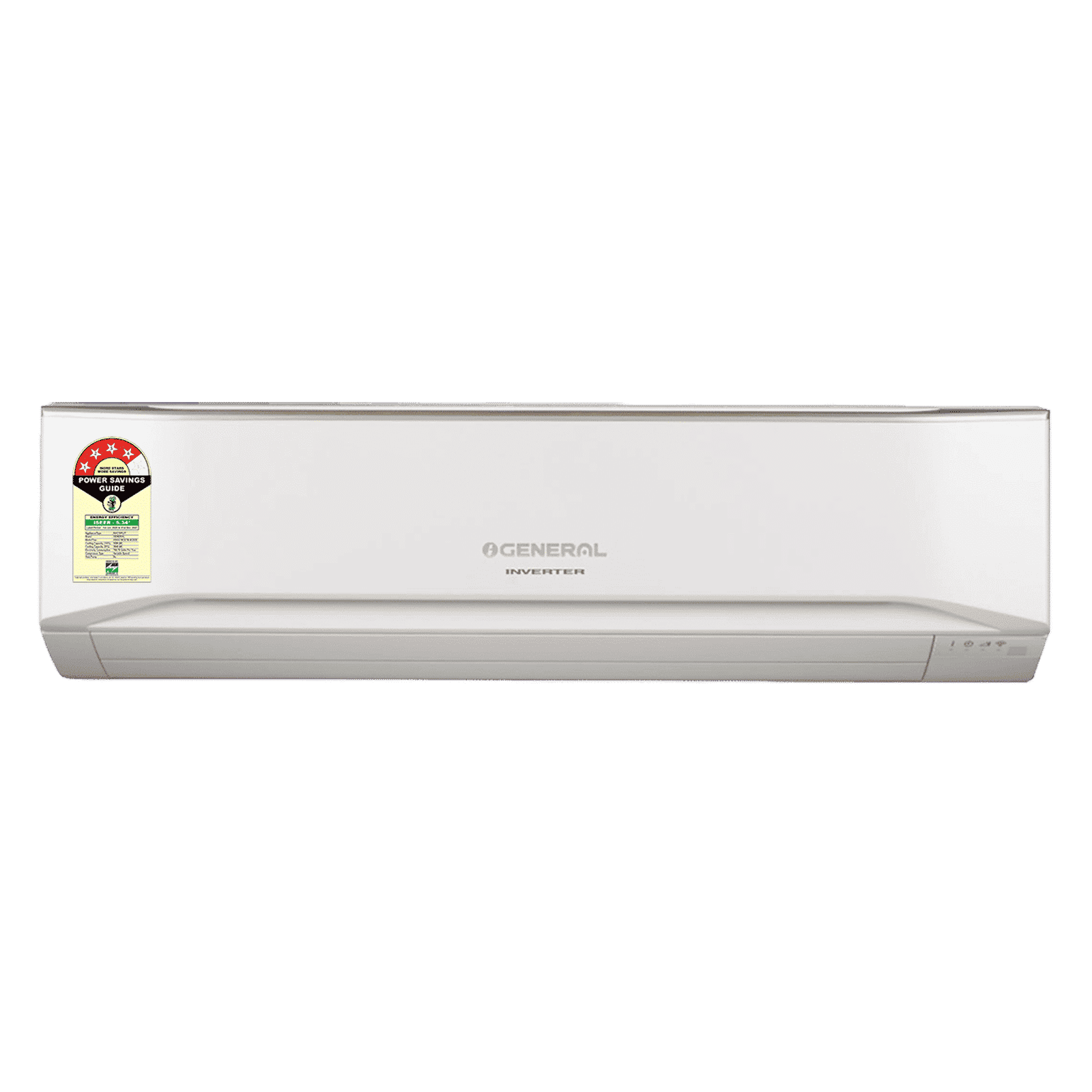 O GENERAL Advanced Hyper Tropical 1.5 Ton 4 Star Inverter Split AC (Copper Condenser, PM 2.5 Filter, ASGG18CETB-B)_1