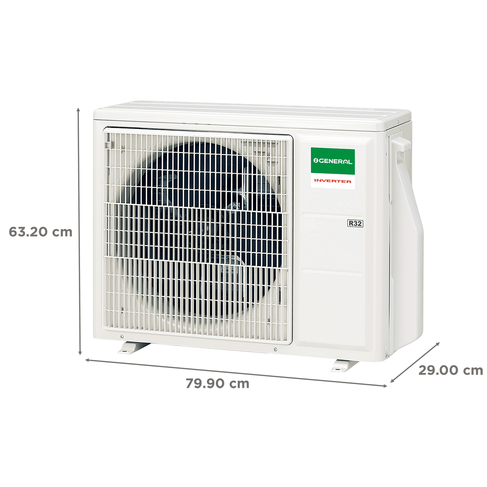 O GENERAL Advanced Hyper Tropical 1.5 Ton 5 Star Inverter Split AC (Copper Condenser, PM 2.5 Filter, ASGG18CETB-B) O GENERAL Advanced Hyper Tropical 1.5 Ton 5 Star Inverter Split AC (Copper Condenser, PM 2.5 Filter, ASGG18CETB-B)_5