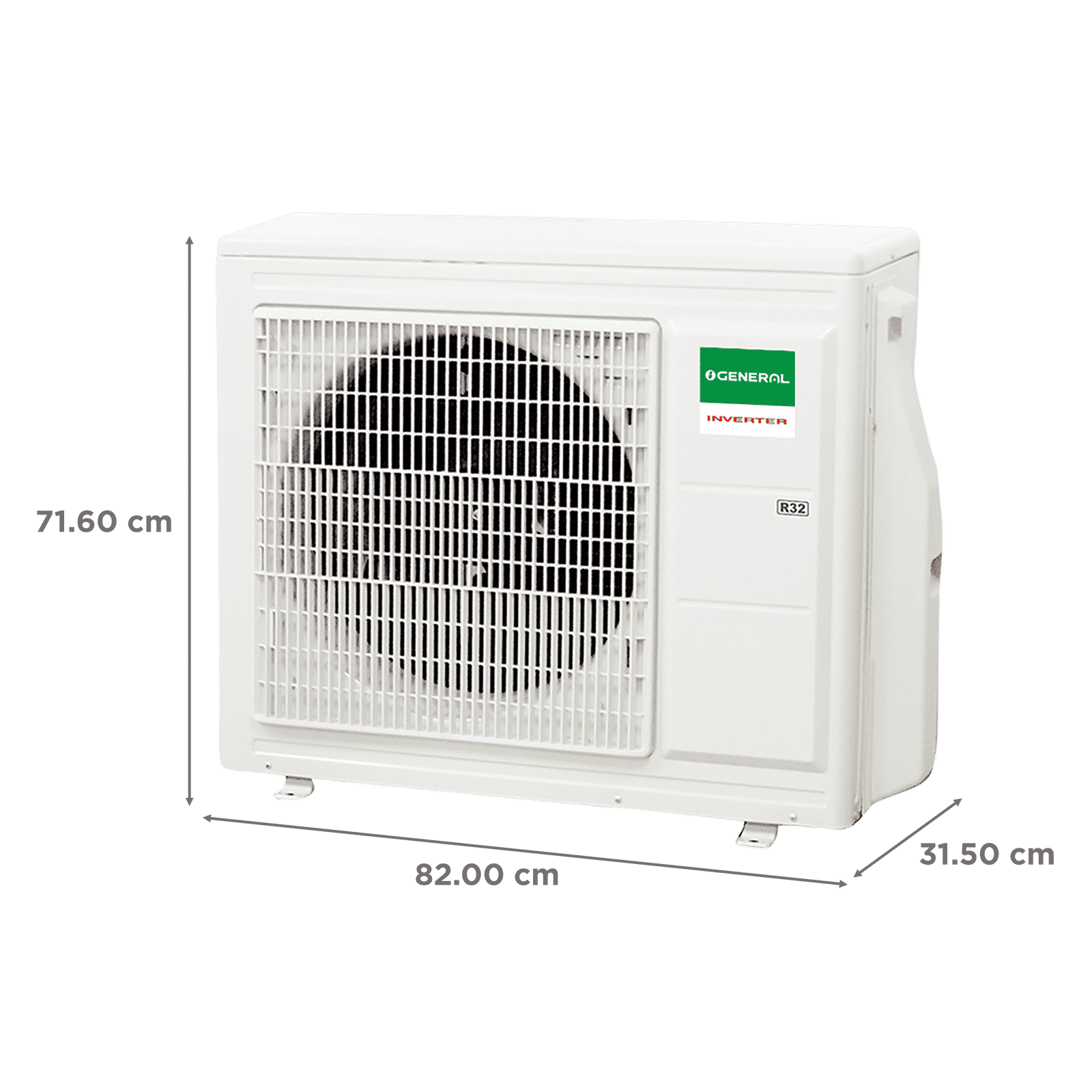 O GENERAL Advanced Hyper Tropical 2 Ton 5 Star Inverter Split AC (Copper Condenser, PM 2.5 Filter, ASGG24CETB-B)_5