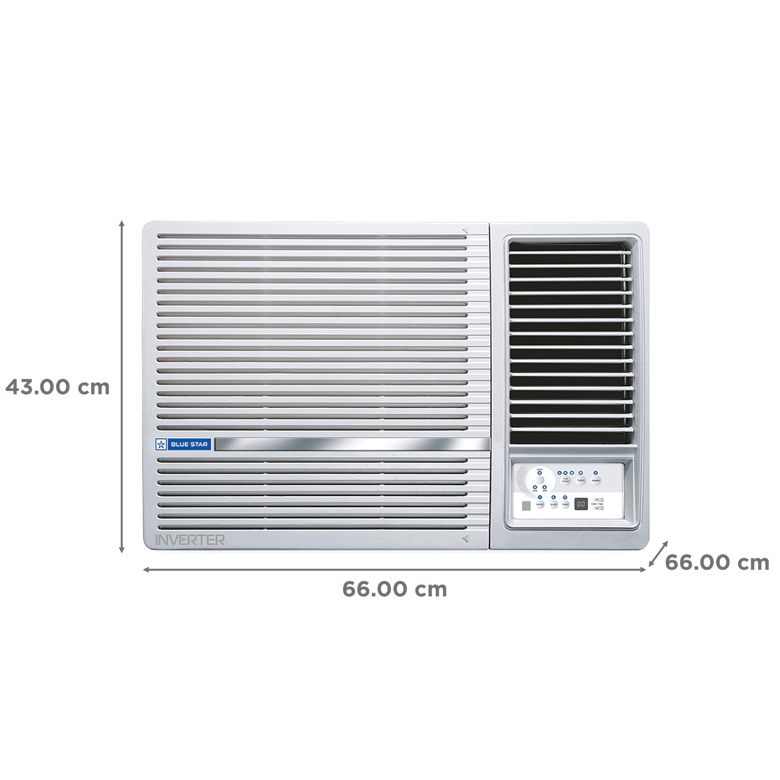 Blue Star L Series 5 in 1 Convertible 1.5 Ton 3 Star Inverter Window AC with Self Diagnosis (2025 Model, Copper Condenser, WIE318L) Blue Star L Series 5 in 1 Convertible 1.5 Ton 3 Star Inverter Window AC with Self Diagnosis (2025 Model, Copper Condenser, WIE318L)_4