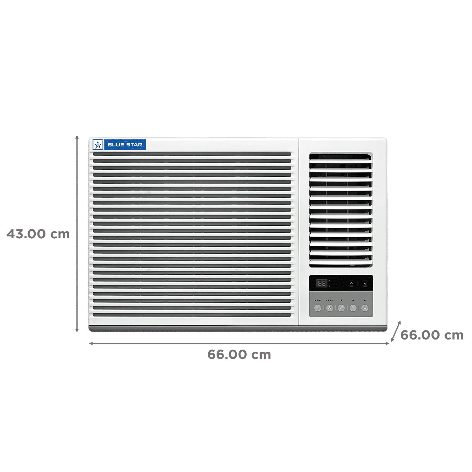  Blue Star P SERIES 1.5 Ton 3 Star Fixed Speed Window AC (2025 Model, Copper Condenser, WFE318P)_4