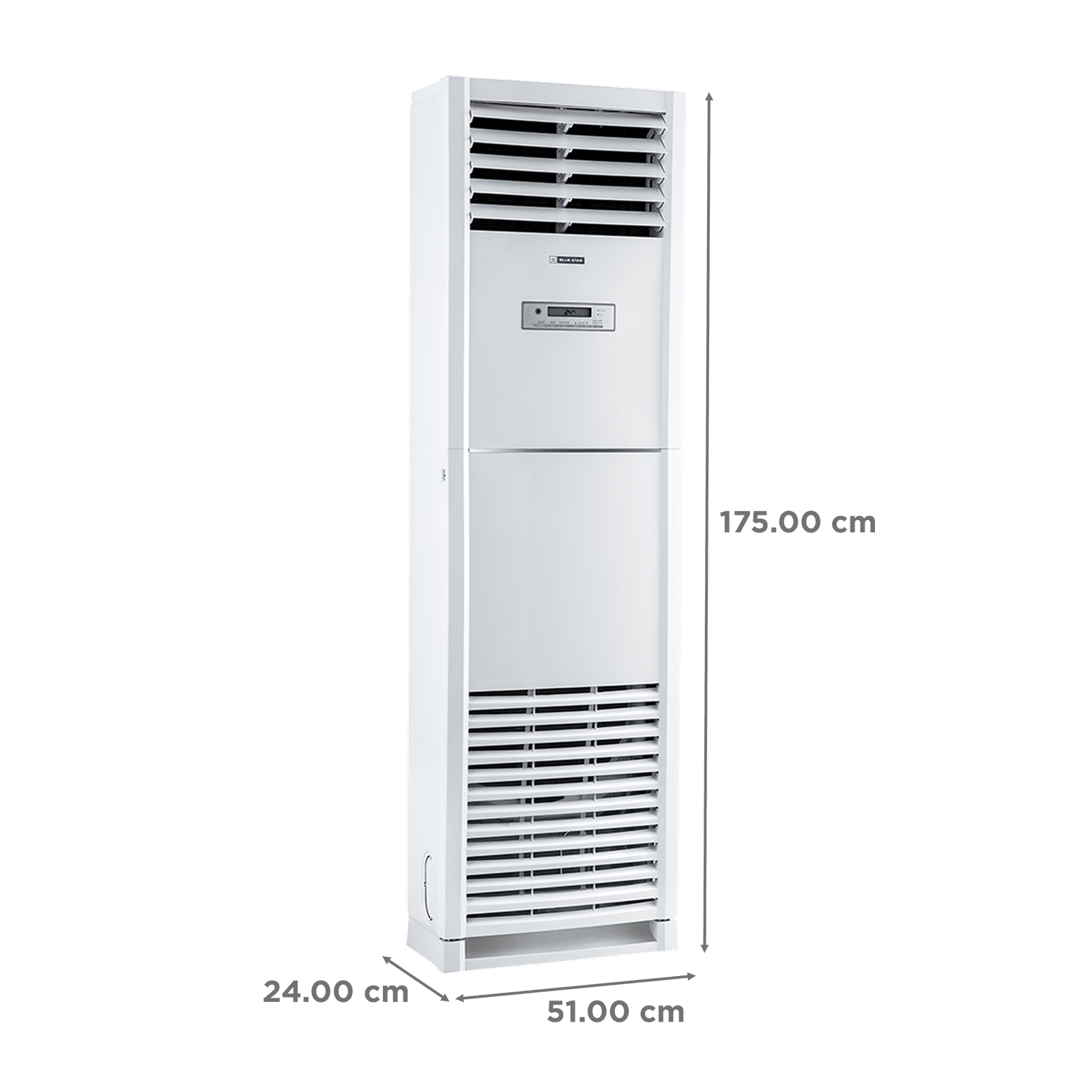 Blue Star G Series 2 Ton 1 Star Tower AC (Self Diagnosis, Copper Condenser, VC124GBTUR1)_2