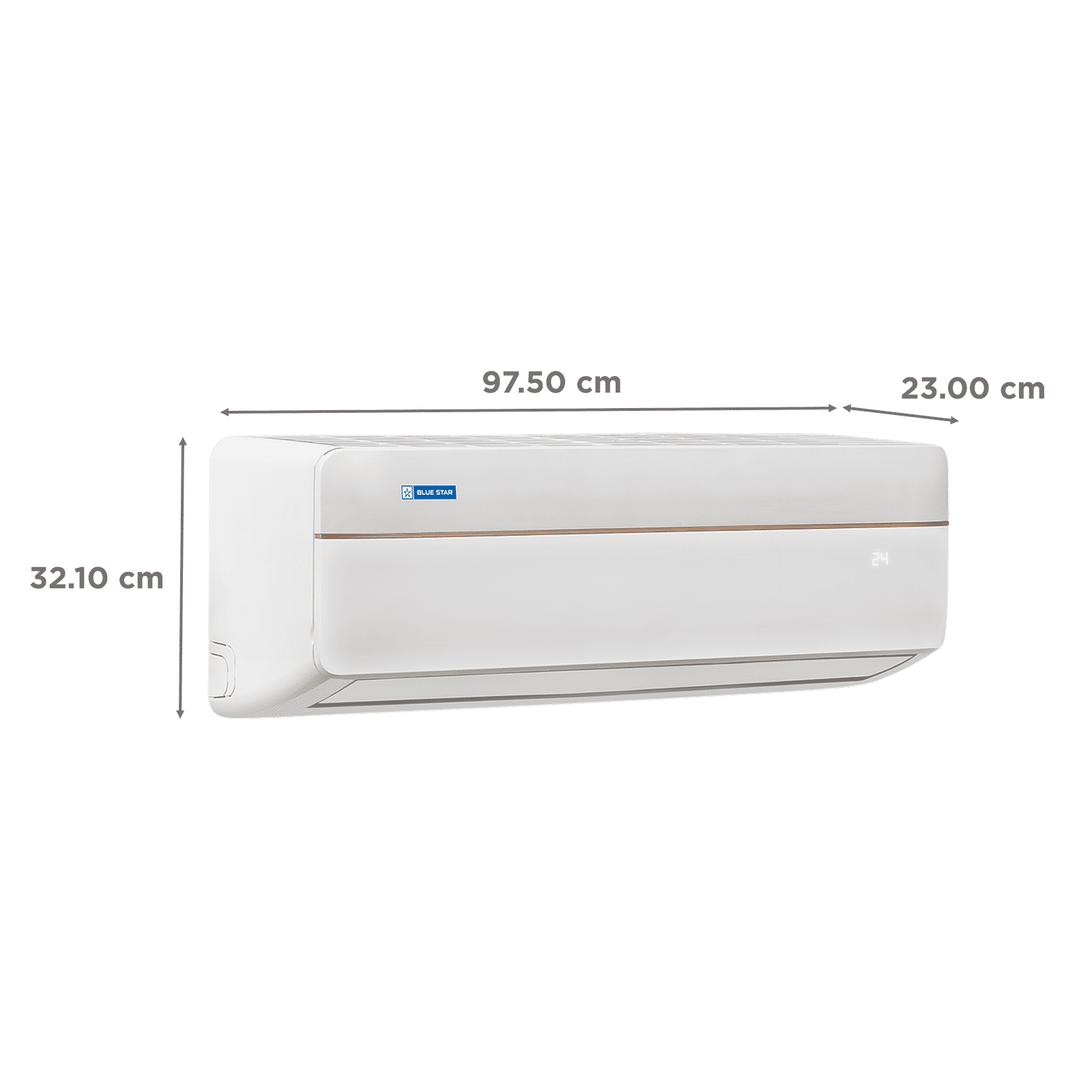 Blue Star V Series 1.5 Ton 3 Star Fixed Speed Split AC (2025 Model, Copper Condenser, Anti-Bacteria Filter, FC318VNU)_4