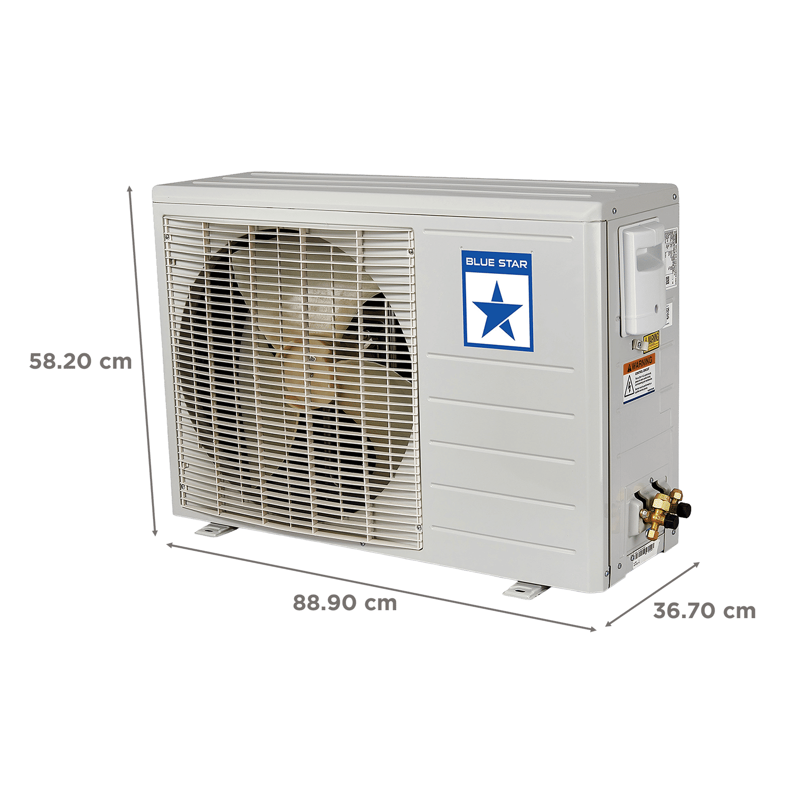 Blue Star V Series 1.5 Ton 3 Star Fixed Speed Split AC (2025 Model, Copper Condenser, Anti-Bacteria Filter, FC318VNU)_5
