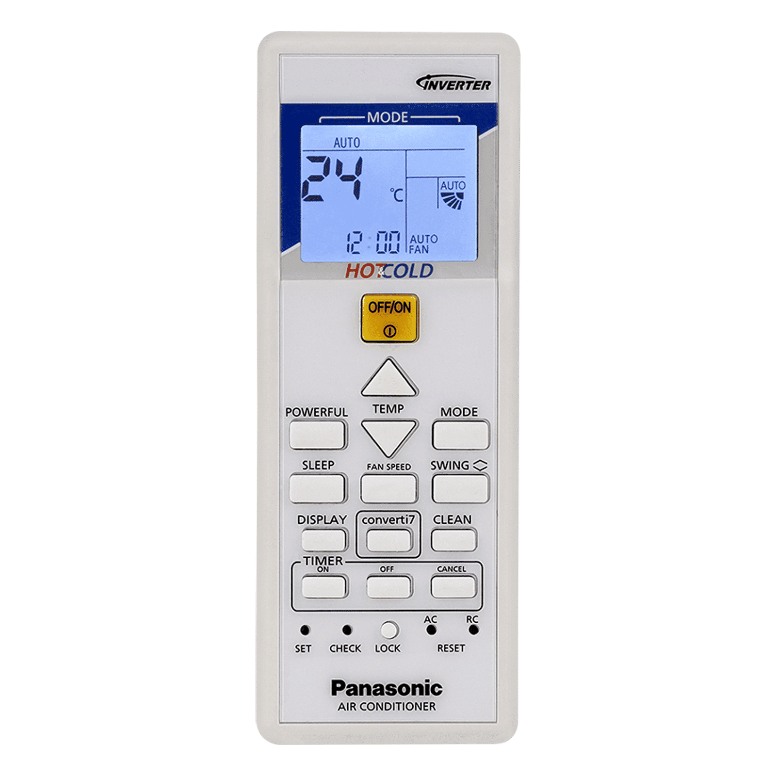 Panasonic EZ 7 in 1 Convertible 1 Ton 3 Star Hot & Cold Inverter Split AC with Crystal Clean (Copper Condenser, CS/CU-EZ12BKYF)_5