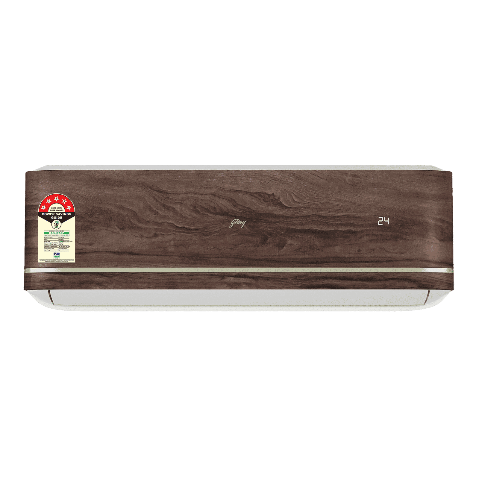 Godrej Vogue Wood SIC 18VTC5 GZP MG IOT Convertible 1.5 Ton 5 Star Inverter Split Smart AC with App Control (Copper Condenser, 40101701SD01554) Godrej Vogue Wood SIC 18VTC5 GZP MG IOT Convertible 1.5 Ton 5 Star Inverter Split Smart AC with App Control (Copper Condenser, 40101701SD01554)_1