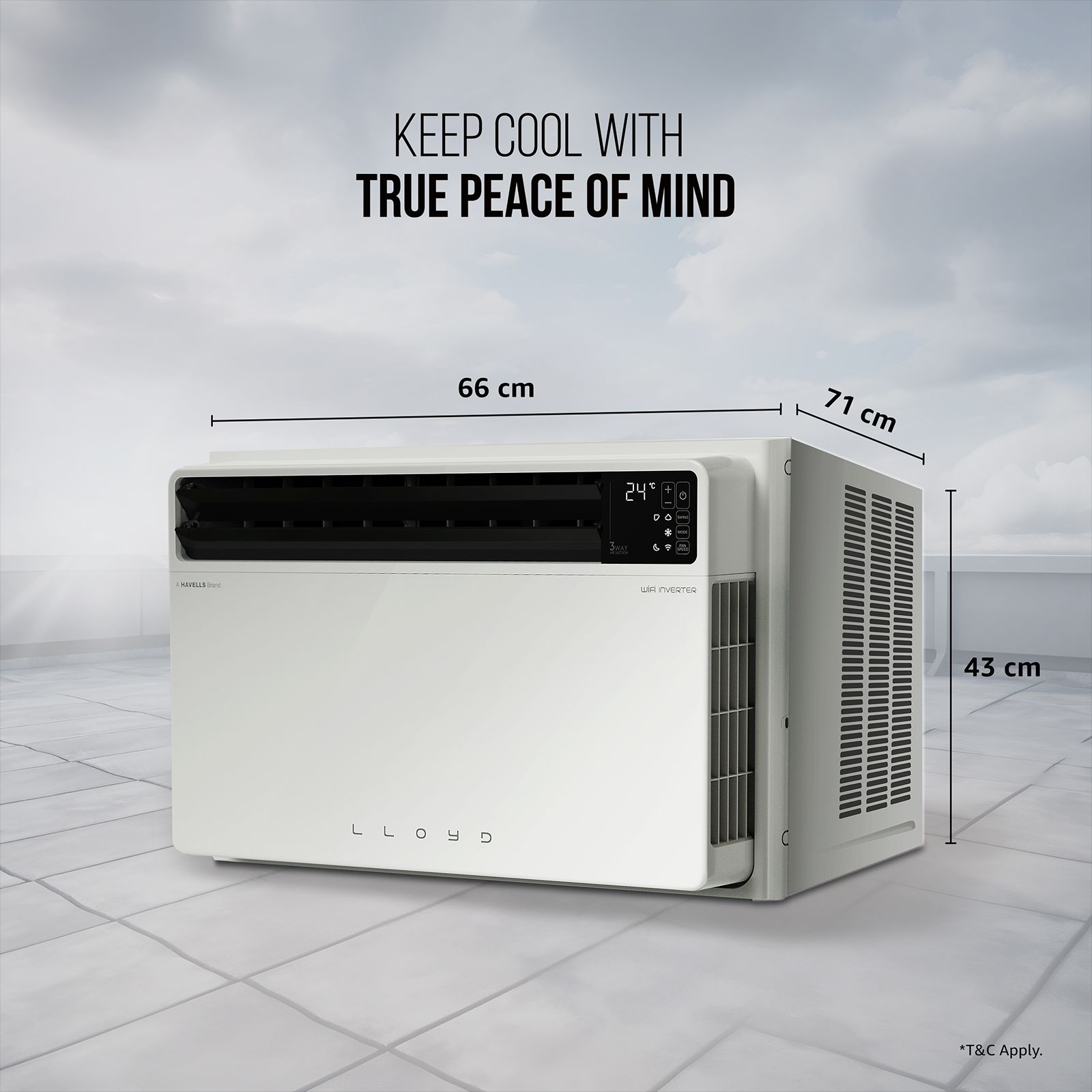 LLOYD 6 in 1 Convertible 1.5 Ton 5 Star Inverter Window Smart AC with Wi-Fi Enabled (2025 Model, Copper Condenser, GLW18V5FWTBR)_13