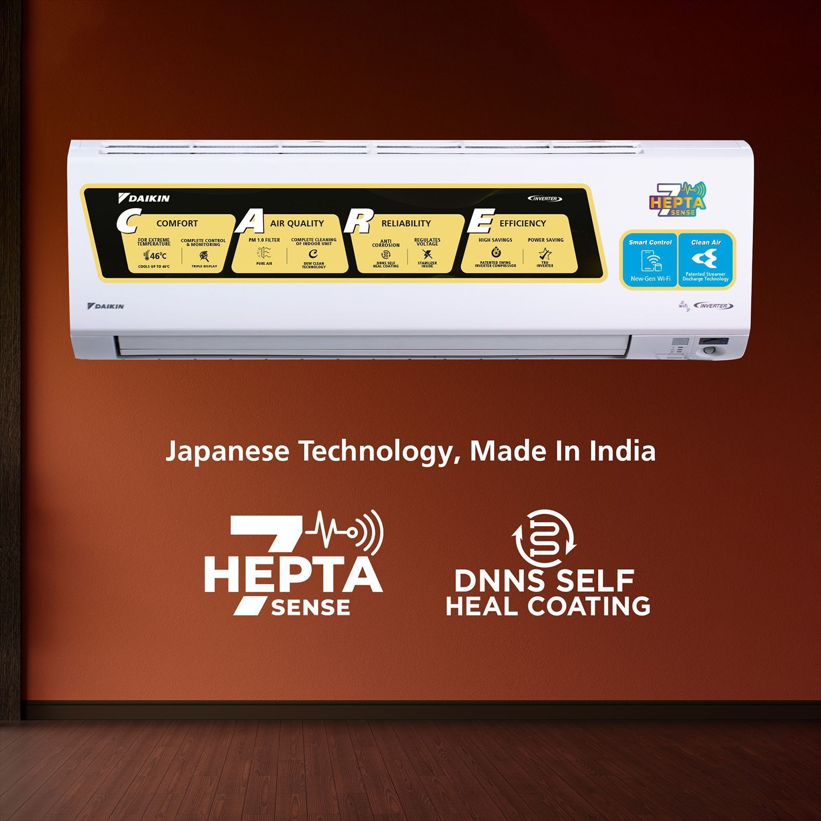 DAIKIN Streamer 1 Ton 5 Star Inverter Split AC (2025 Model, Copper Condenser, PM 1.0 Filter, JTKJ35) DAIKIN Streamer 1 Ton 5 Star Inverter Split AC (2025 Model, Copper Condenser, PM 1.0 Filter, JTKJ35)_7