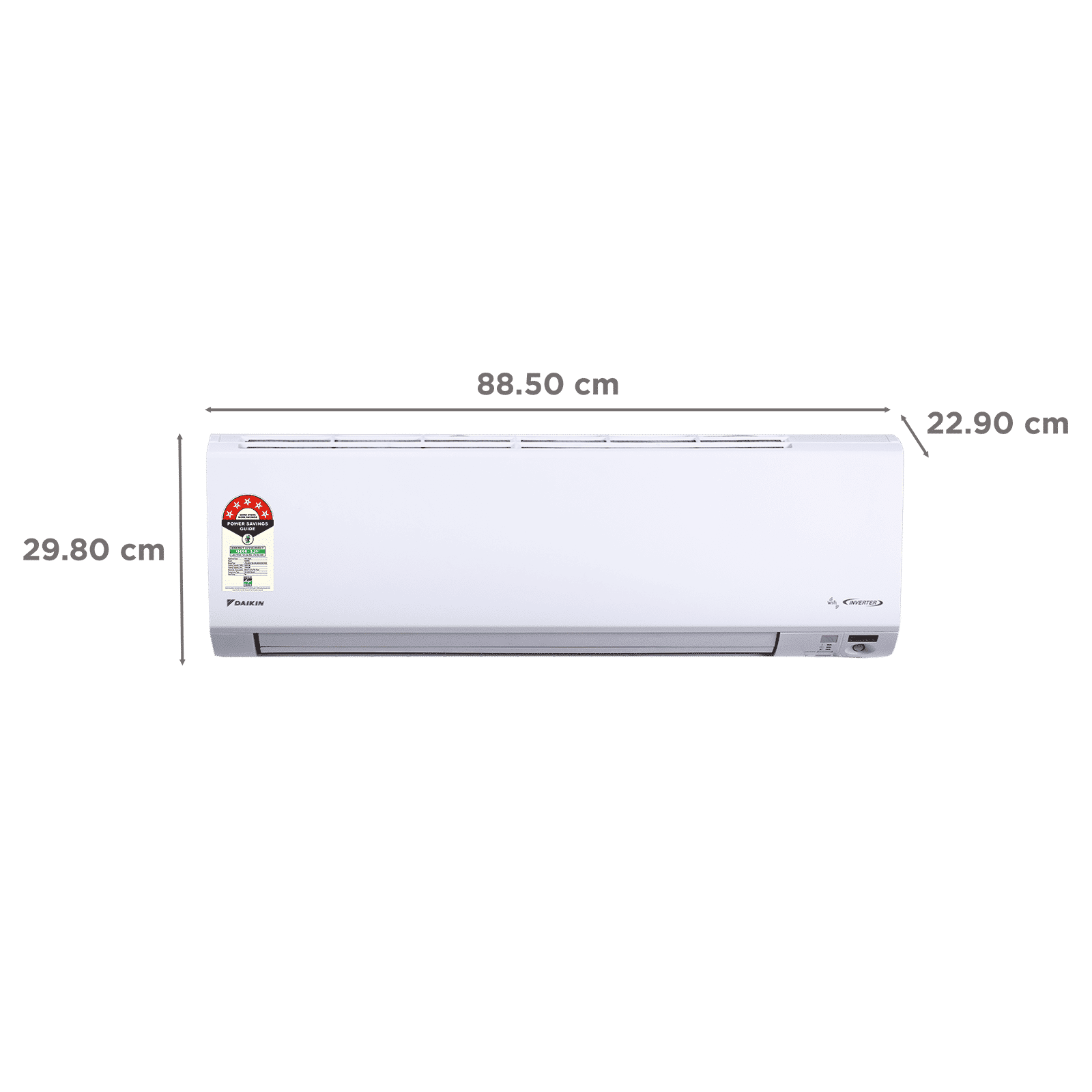 DAIKIN Streamer 1.8 Ton 5 Star Inverter Split AC (2025 Model, Copper Condenser, PM 1.0 Filter, JTKJ60)_4