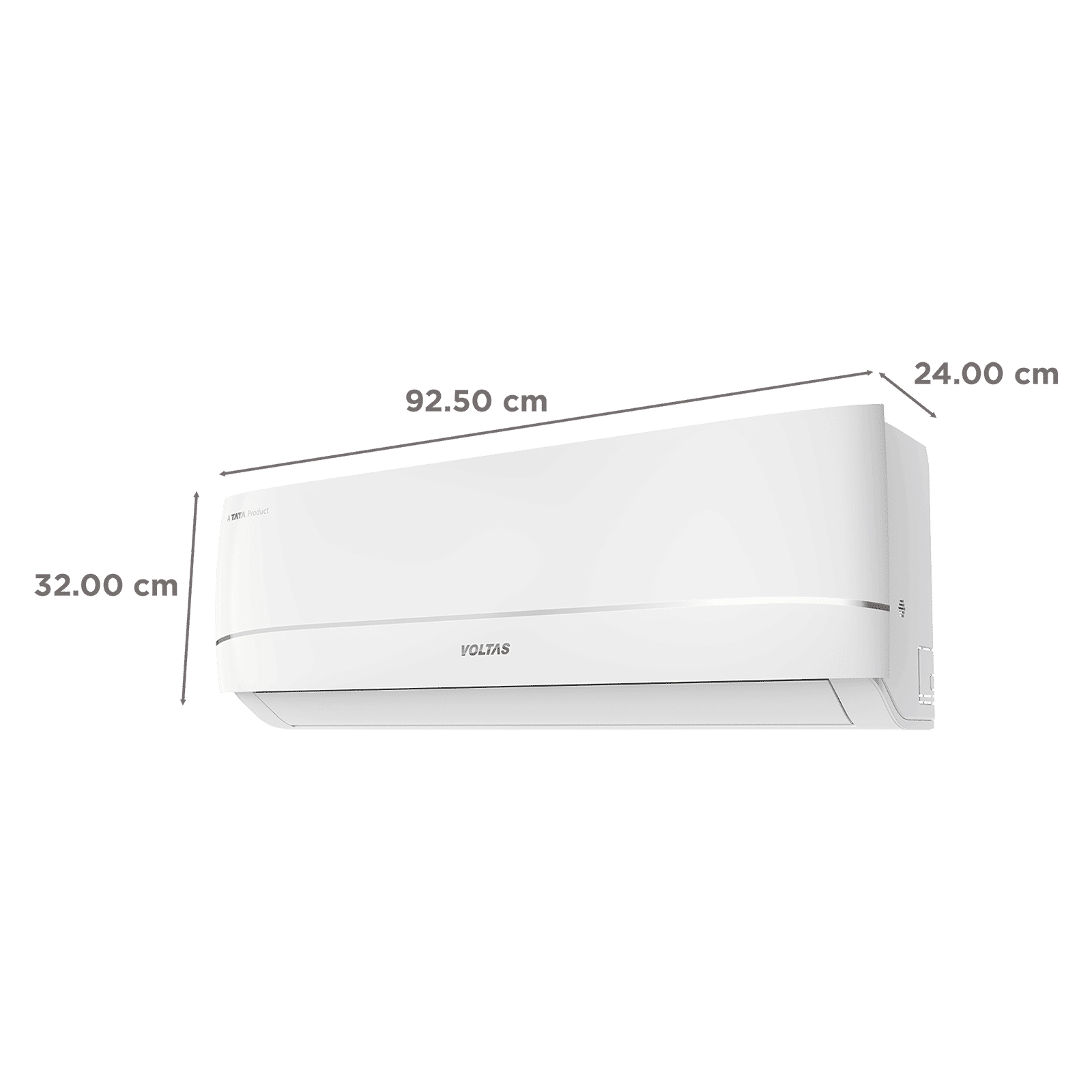 VOLTAS 183VH Vectra Zenith Silver Convertible 1.5 Ton 3 Star Inverter Split AC with Anti Freeze Thermostat (2025 Model, Copper Condenser, 4503974)_3