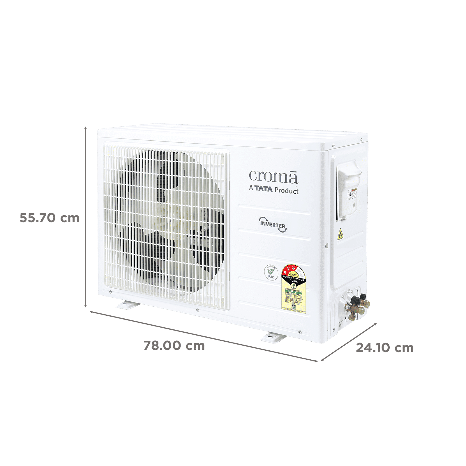 Croma 7 in 1 Convertible 1 Ton 3 Star Inverter Split AC with 4 Way Auto Swing (2026 Model, Copper Condenser, CRLA012IND170295)_4