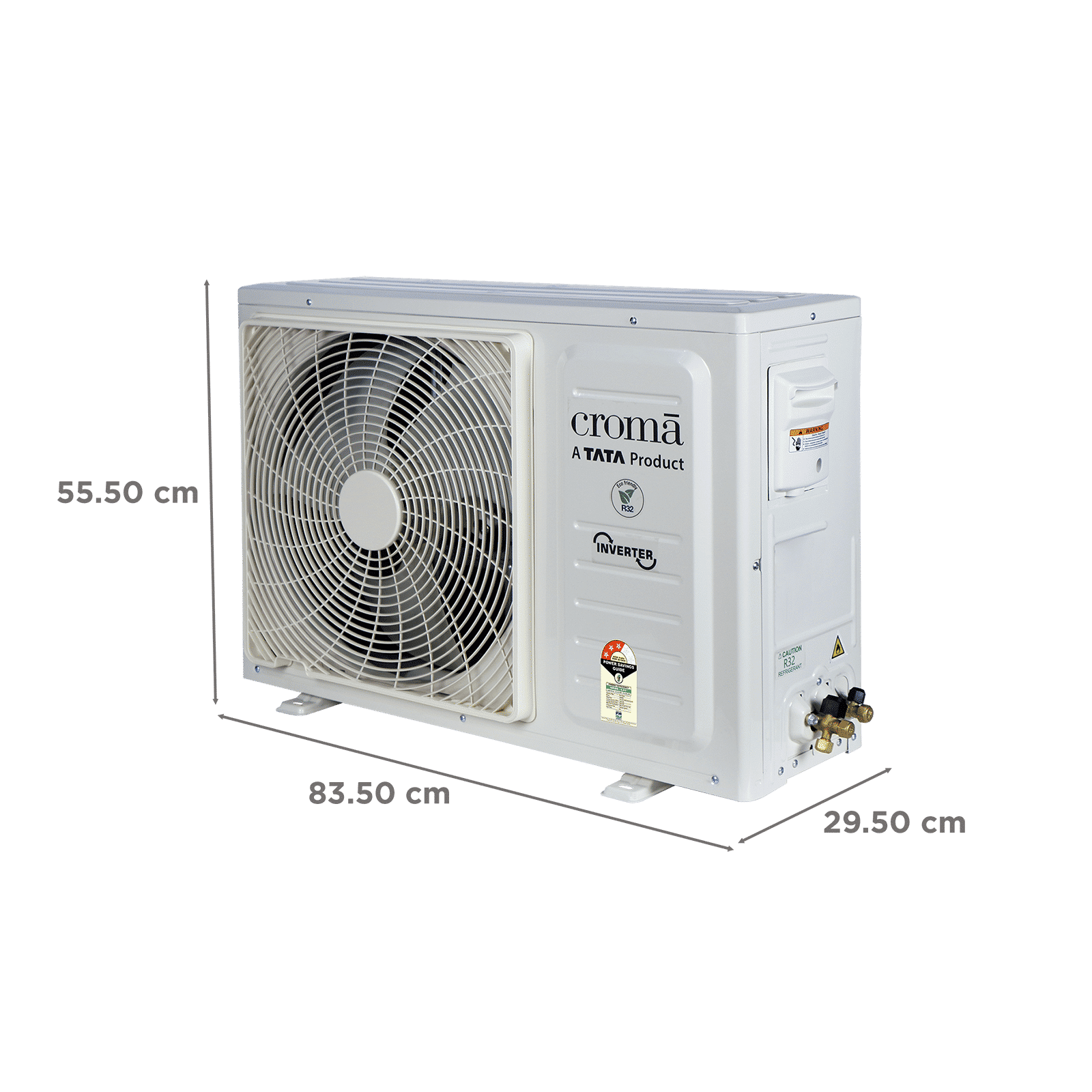 Croma 7 in 1 Convertible 1.5 Ton 3 Star Inverter Split AC with 4 Way Auto Swing (2026 Model, Copper Condenser, CRLA018IND342403)_4