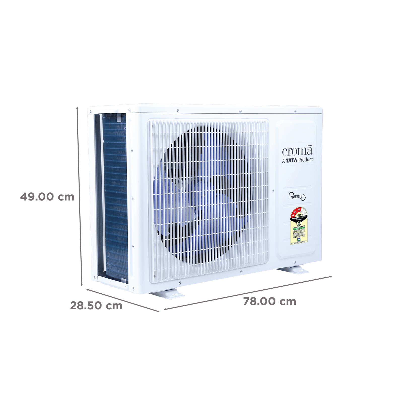 Croma 7 in 1 Convertible 1 Ton 3 Star Inverter Split AC with Anti Viral Dust Filter (2026 Model, Copper Condenser, CRLA012IND283280)_4