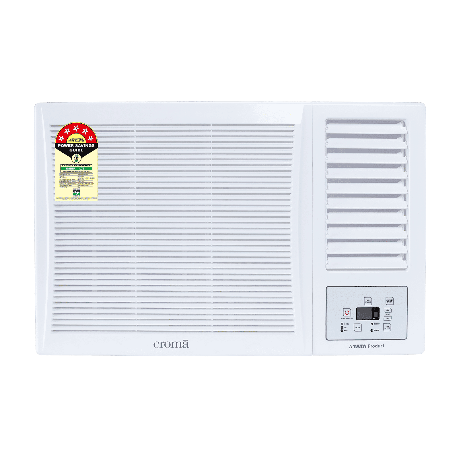 Croma 1.5 Ton 3 Star Fixed Speed Window AC (2026 Model, Copper Condenser, Dust Filter)_1