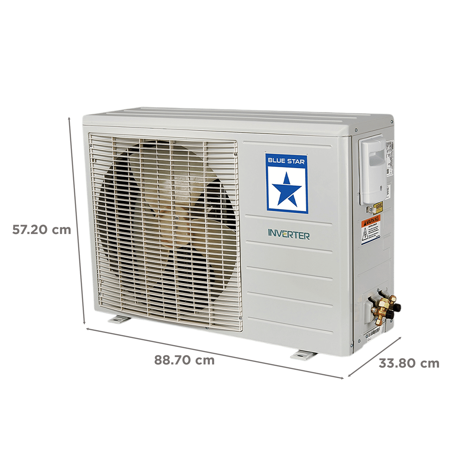 Blue Star D Series 5 in 1 Convertible 2 Ton 3 Star Inverter Split AC with Turbo Cool (2025 Model, Copper Condenser, IF324DNU) Blue Star D Series 5 in 1 Convertible 2 Ton 3 Star Inverter Split AC with Turbo Cool (2025 Model, Copper Condenser, IF324DNU)_4