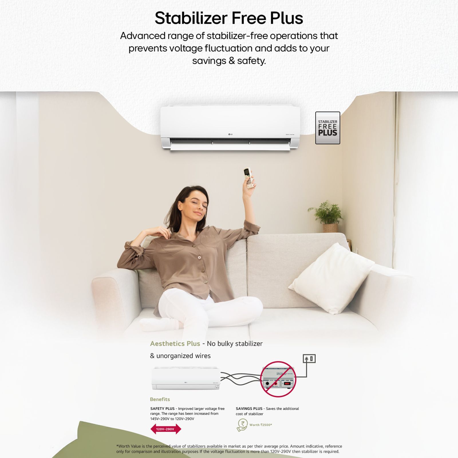 LG 6 in 1 Convertible 1.5 Ton 3 Star Inverter Split AC with 5 Steps Fan Speed (2026 Model, Copper Condenser, AS-Q19XNXE.AMLG)_8