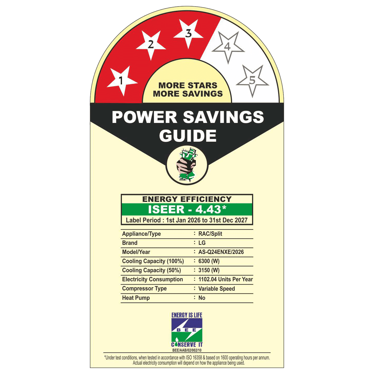 LG 6 in 1 Convertible 2 Ton 3 Star Dual Inverter Split Smart AC with Smart Dehumidification (2026 Model, Copper Condenser, AS-Q24ENXE.ANLG)_2