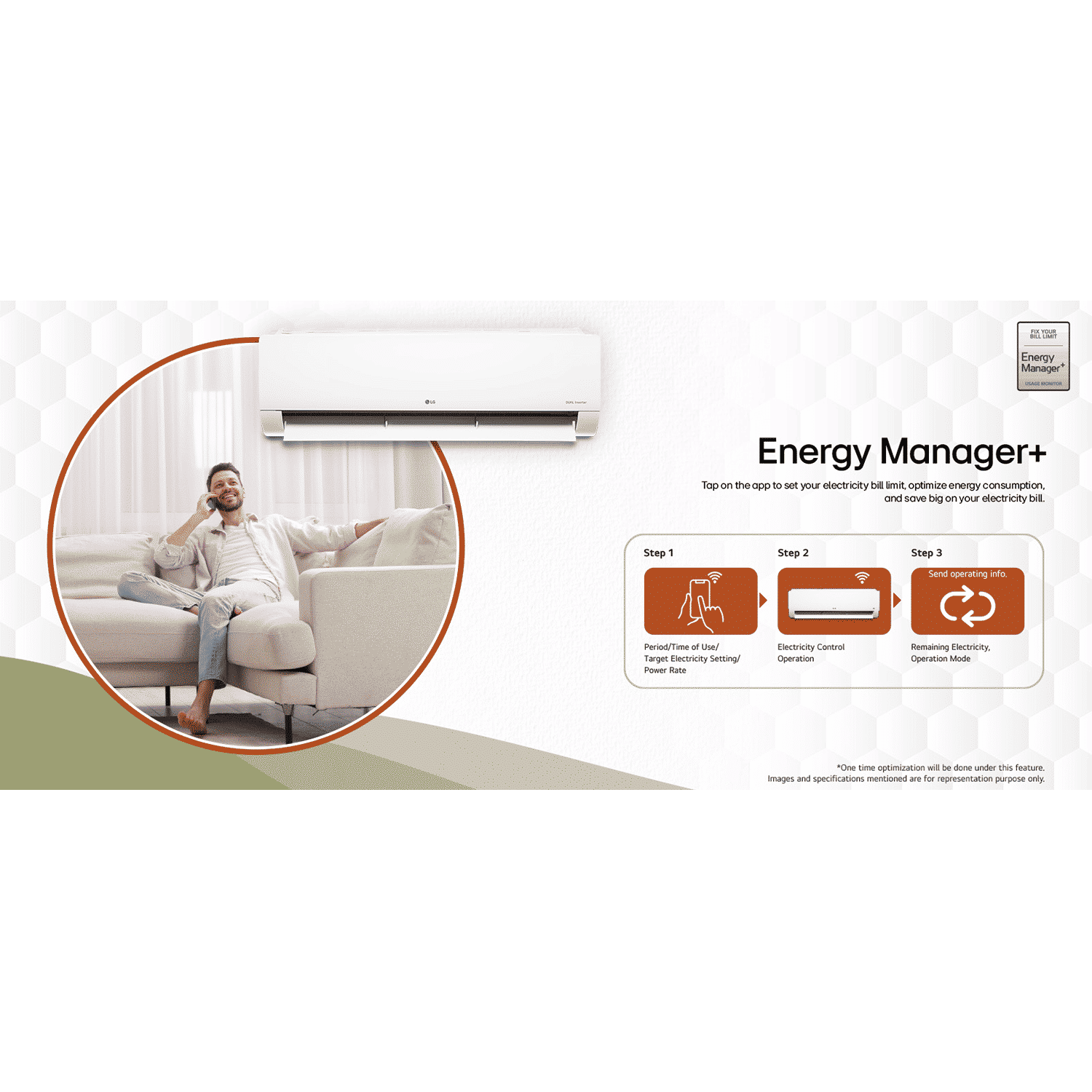 LG 6 in 1 Convertible 2 Ton 3 Star Dual Inverter Split Smart AC with Monsoon Comfort Feature (2026 Model, Copper Condenser, AS-Q24EWXE.ANLG)_14