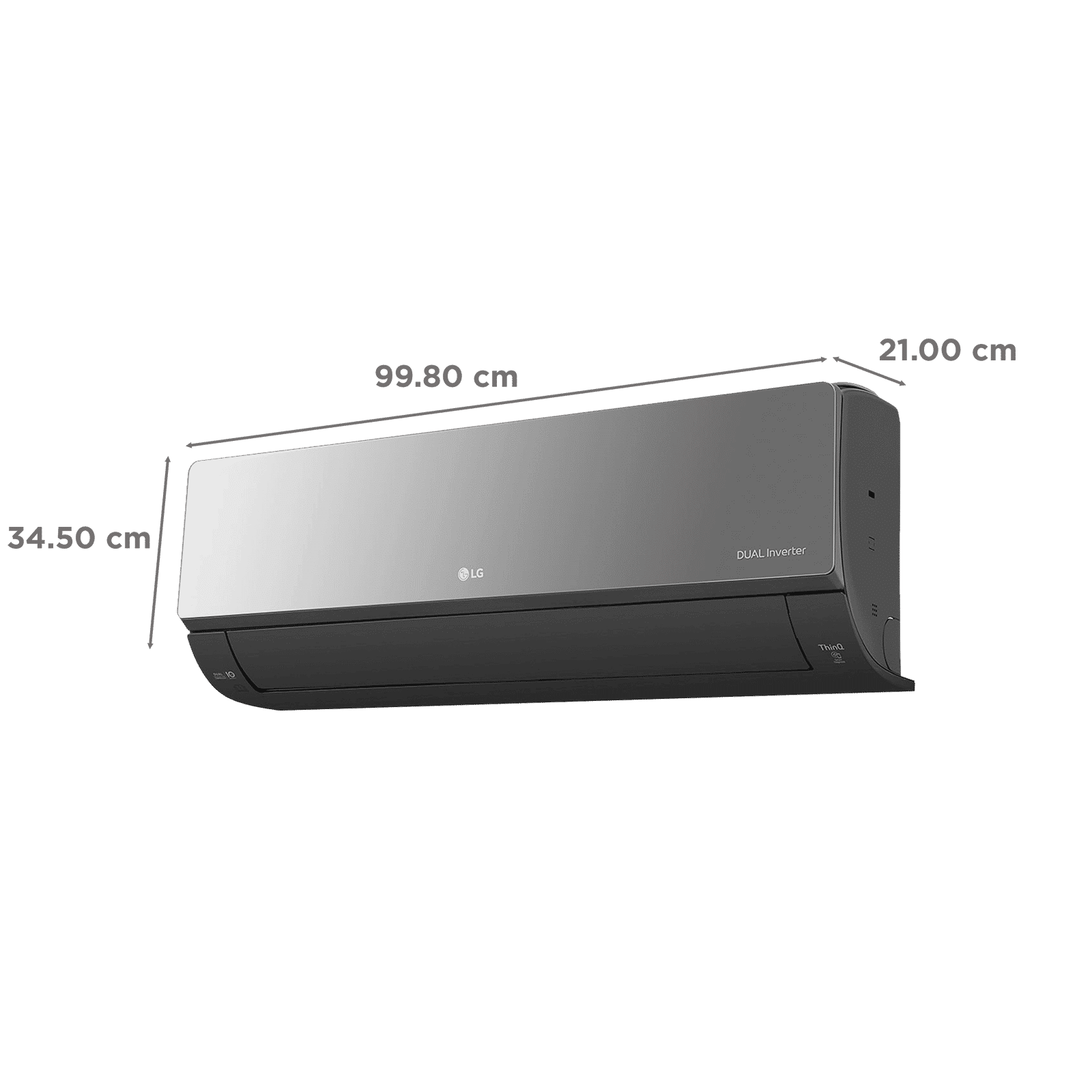 LG 6 in 1 Convertible 1.5 Ton 5 Star Dual Inverter Split Smart AC with ThinQ App Control (2026 Model, Copper Condenser, AS-Q19MWZE.ANLG) LG 6 in 1 Convertible 1.5 Ton 5 Star Dual Inverter Split Smart AC with ThinQ App Control (2026 Model, Copper Condenser, AS-Q19MWZE.ANLG)_3