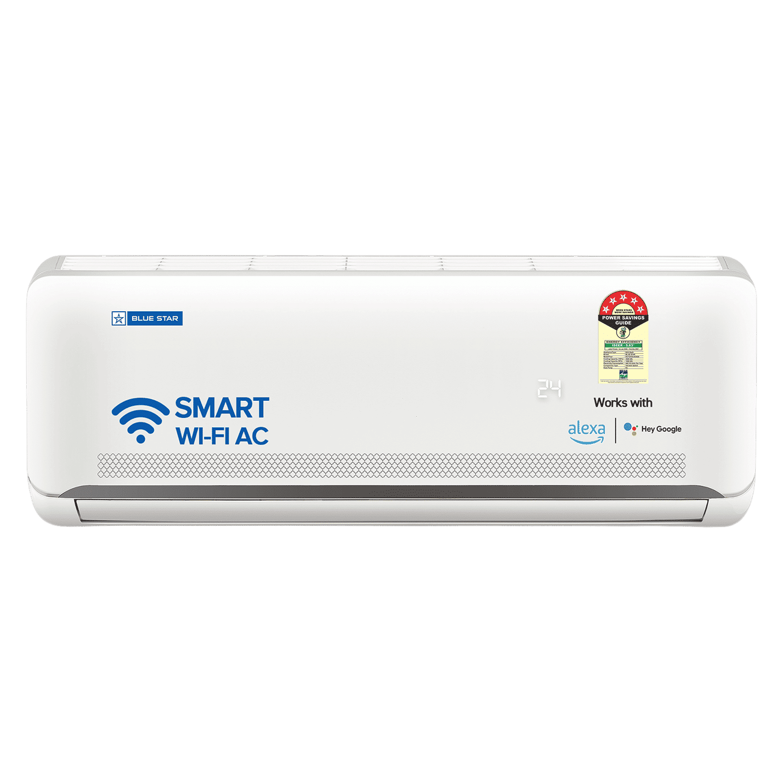 Blue Star N Series Convertible 1 Ton 5 Star Inverter Split Smart AC with Voice Command Technology (2026 Model, Copper Condenser, IA512NXUS) Blue Star N Series Convertible 1 Ton 5 Star Inverter Split Smart AC with Voice Command Technology (2026 Model, Copper Condenser, IA512NXUS)_1