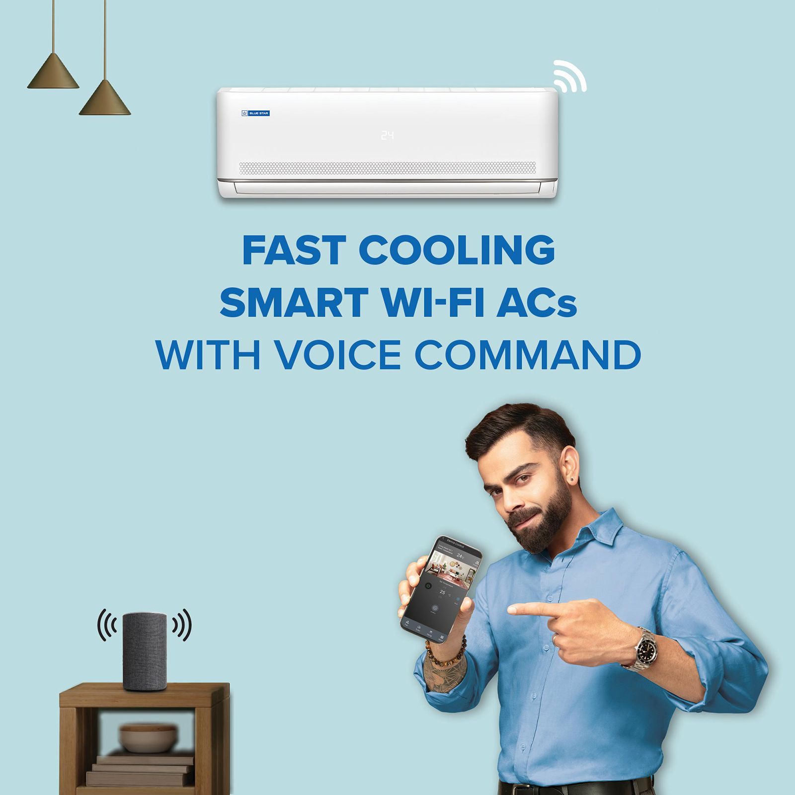 Blue Star M Series 5 in 1 Convertible 1.5 Ton 3 Star Inverter Split Smart AC with Voice Command Technology (2026 Model, Copper Condenser, IA318MXUS)_14