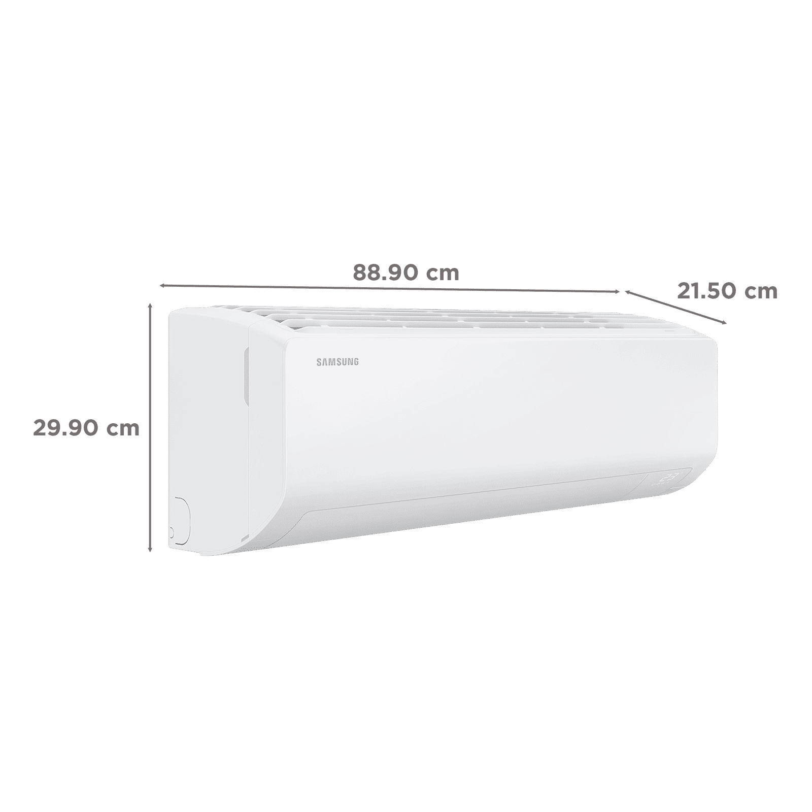 SAMSUNG 5 in 1 Convertible 1.5 Ton 3 Star Inverter Split Smart AC with Bespoke AI (2026 Model, Copper Condenser, AR50H19D1XHNNA)_3