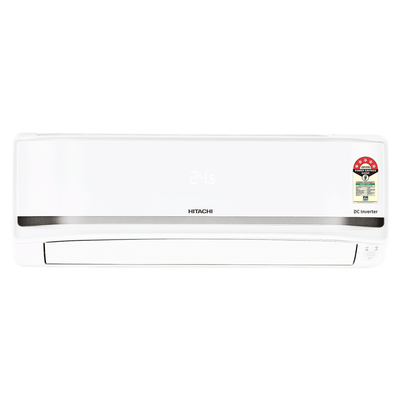 HITACHI Yoshi 5500STXL Convertible 1 Ton 5 Star Inverter Split AC with Anti Bacterial SuperFine Mesh Filter (Copper Condenser, RAS.V512PCDIST)_1