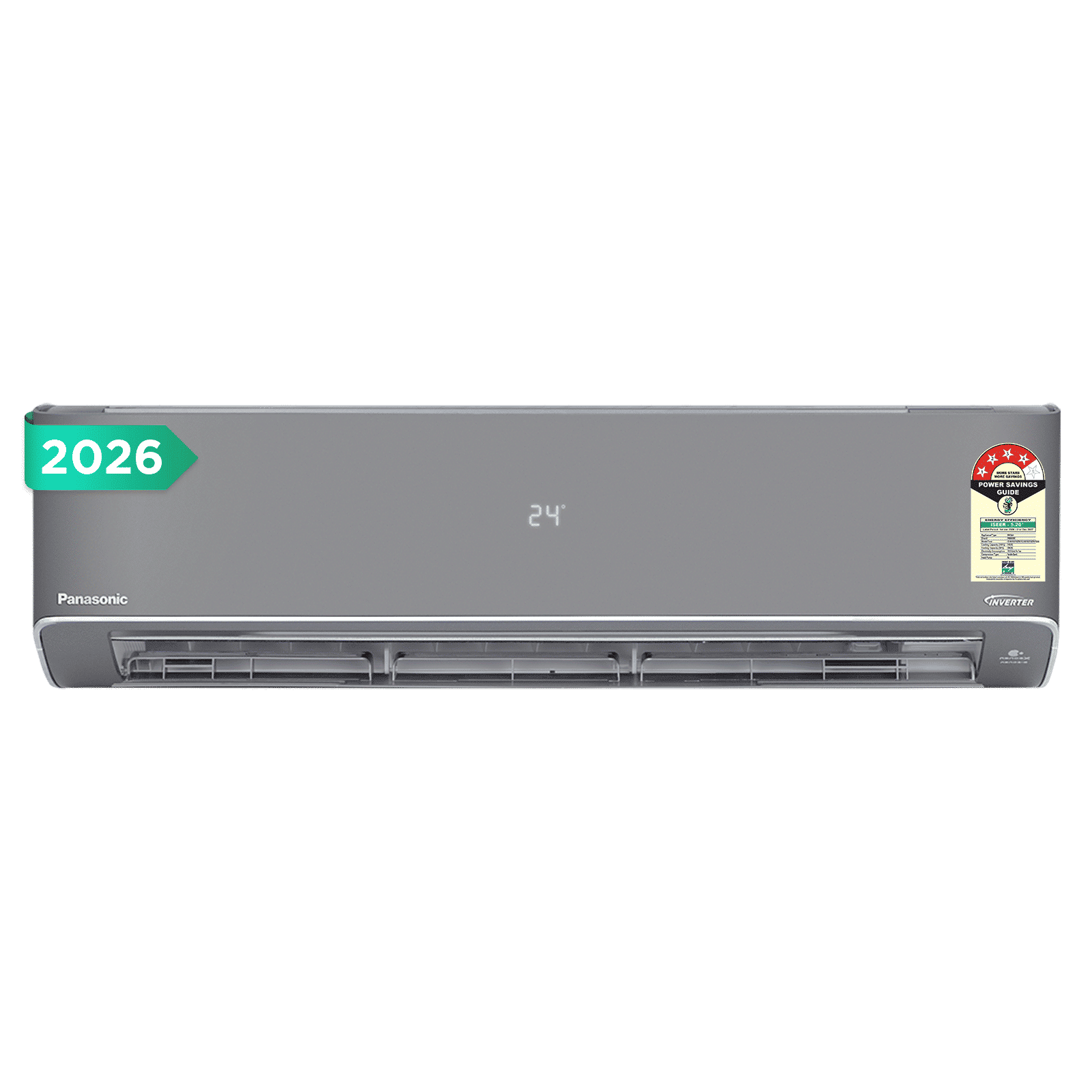 Panasonic WU 8 in 1 Convertible 1.5 Ton 4 Star Inverter Split Smart AC with Google & Alexa Voice Assistant (2026 Model, Copper Condenser, CS/CU-WU18CKY4XFM-P)_1