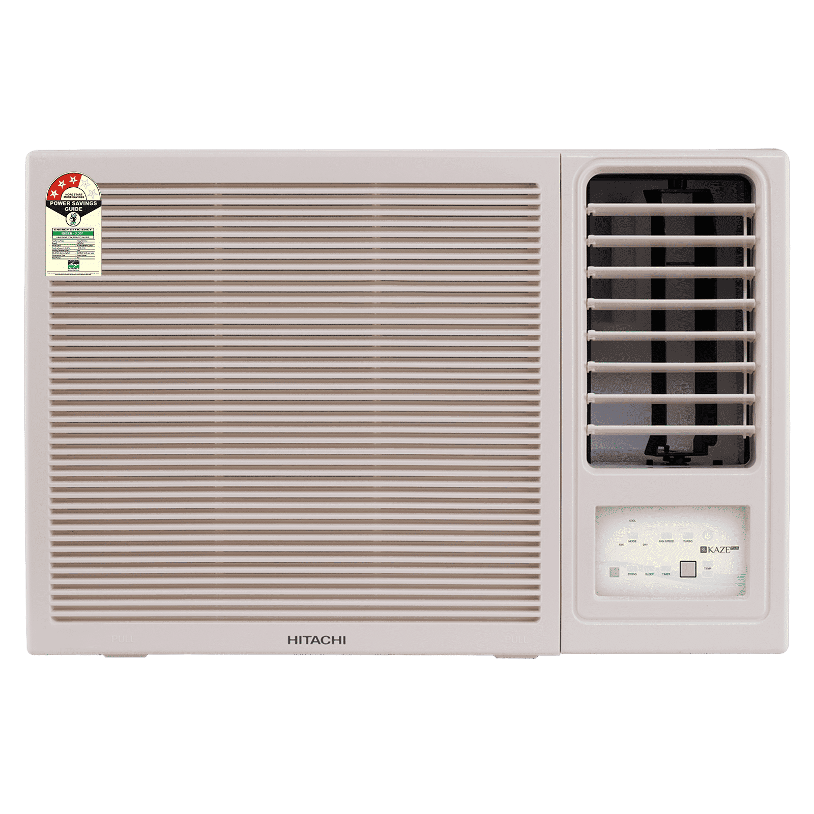 HITACHI Kaze Plus 1.5 Ton 3 Star Fixed Speed Window AC (Copper Condenser, RAW318HIDO) HITACHI Kaze Plus 1.5 Ton 3 Star Fixed Speed Window AC (Copper Condenser, RAW318HIDO)_1