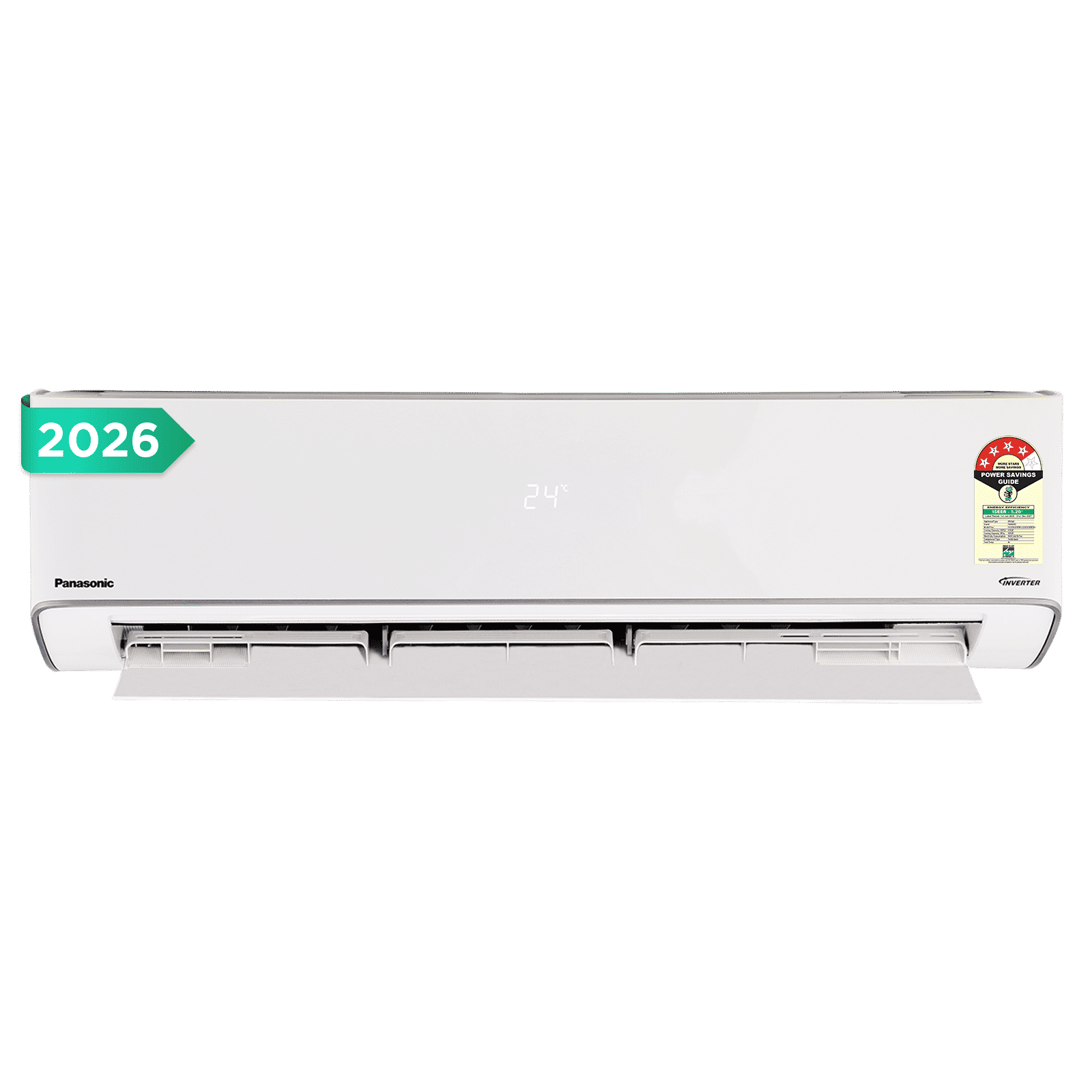 Panasonic EU 8 in 1 Convertible 2 Ton 4 Star Inverter Split Smart AC with Google & Alexa Voice Assistant (2026 Model, Copper Condenser, CS/CU-EU24CKY4FM)_1