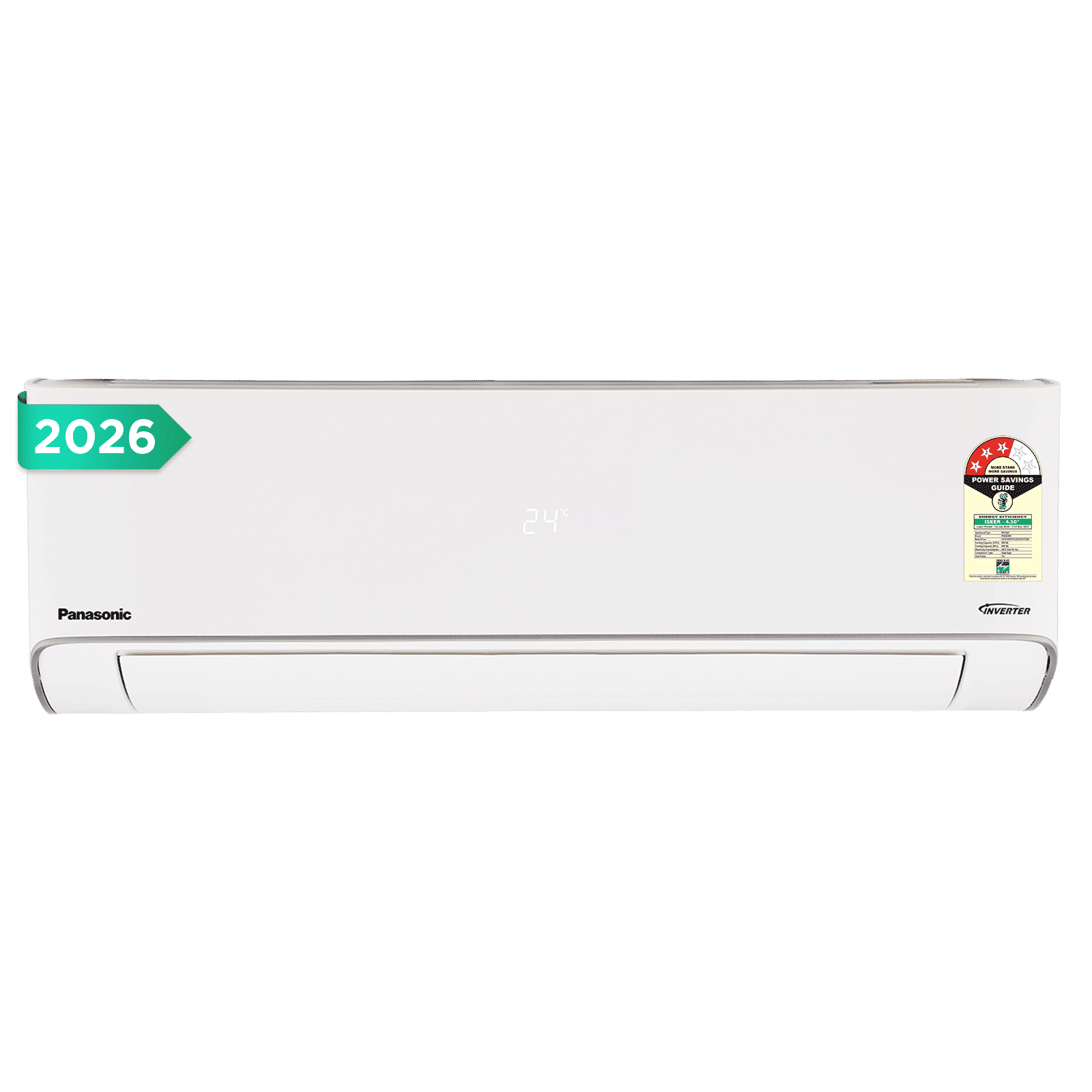 Panasonic EZ 8 in 1 Convertible 1.5 Ton 3 Star Hot & Cold Inverter Split  AC with PM 0.1 Filter (2026 Model, Copper Condenser, CS/CU-EZ18CKYF)_1