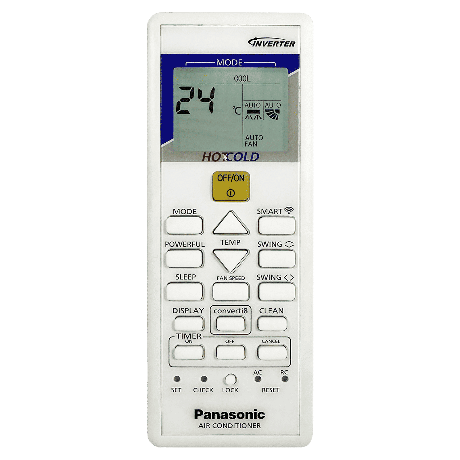 Panasonic EZ 8 in 1 Convertible 1.5 Ton 3 Star Hot & Cold Inverter Split Smart AC with Google & Alexa Voice Assistant (2026 Model, Copper Condenser, CS/CU-EZ18CKYXFM)_4