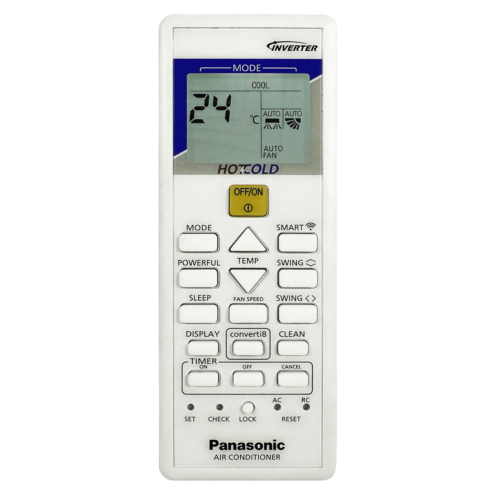 Panasonic EZ 8 in 1 Convertible 2 Ton 3 Star Hot & Cold Inverter Split Smart AC with Google & Alexa Voice Assistant (2026 Model, Copper Condenser, CS/CU-EZ24CKYFM)_3