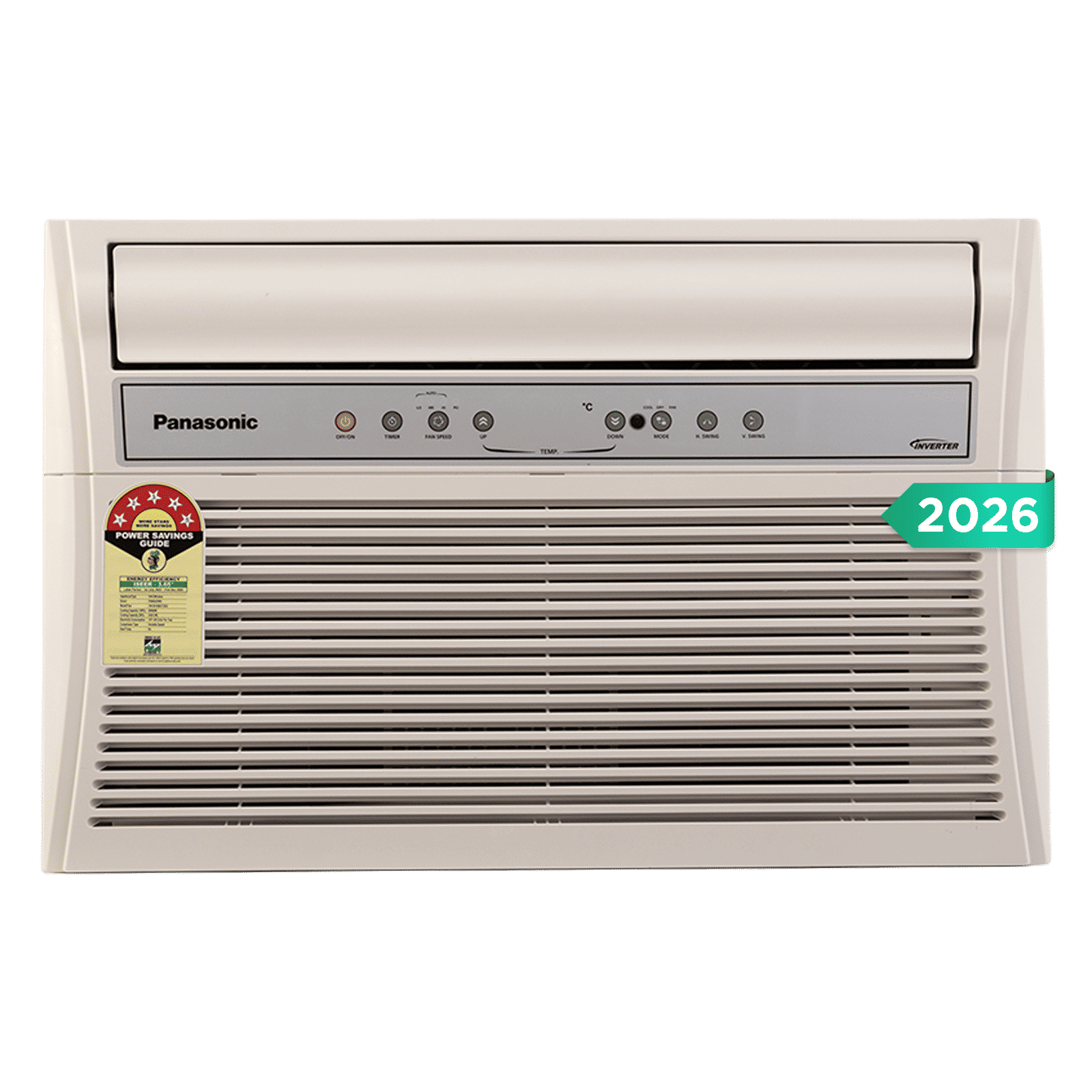 Panasonic XU 8 in 1 Convertible 1.5 Ton 5 Star Inverter Window AC with PM 0.1 Filter (2026 Model, Copper Condenser, CW-XU185CGT) Panasonic XU 8 in 1 Convertible 1.5 Ton 5 Star Inverter Window AC with PM 0.1 Filter (2026 Model, Copper Condenser, CW-XU185CGT)_1