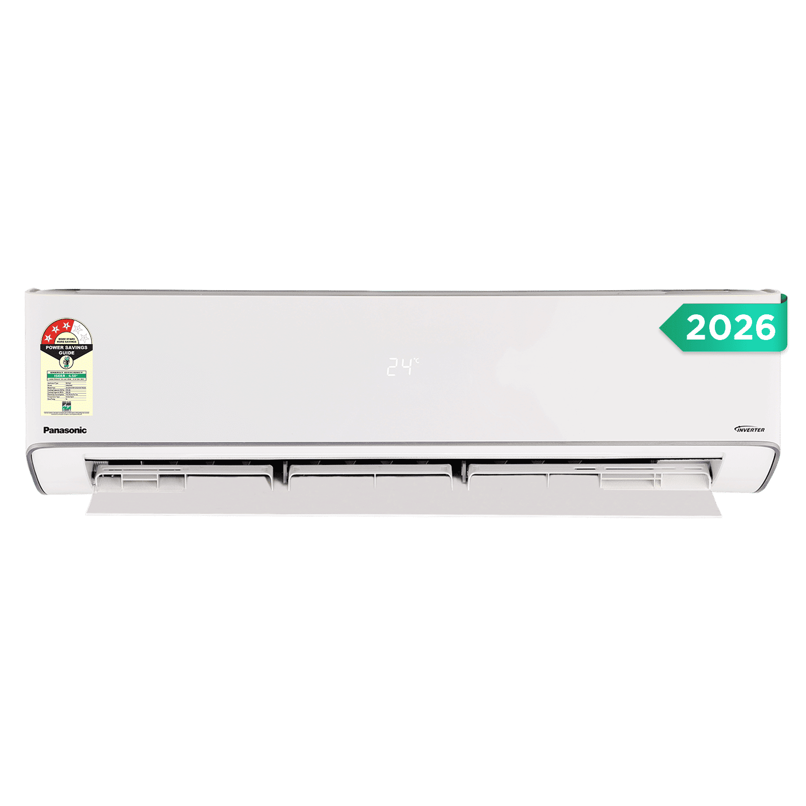 Panasonic EU 8 in 1 Convertible 2 Ton 3 Star Inverter Split AC with PM 0.1 Filter (2026 Model, Copper Condenser, CS/CU-EU24CKY3F)_1