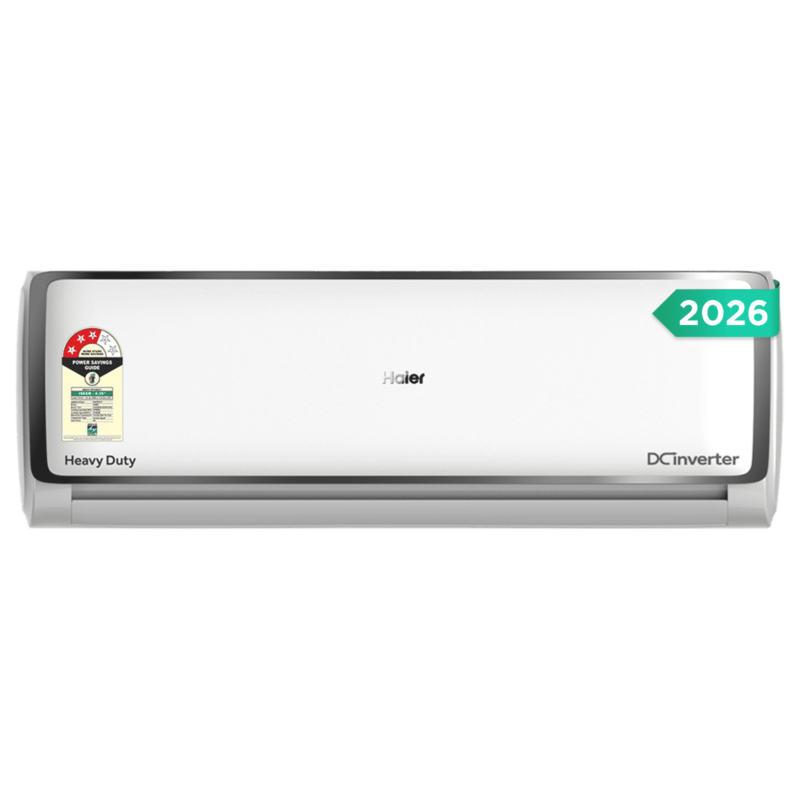 Haier Elegante Heavy Duty AI Plus Convertible 2 Ton 3 Star Inverter Split AC with 4 Way Swing (Copper Condenser, HSA24EHD-SAI3NB-I)_1