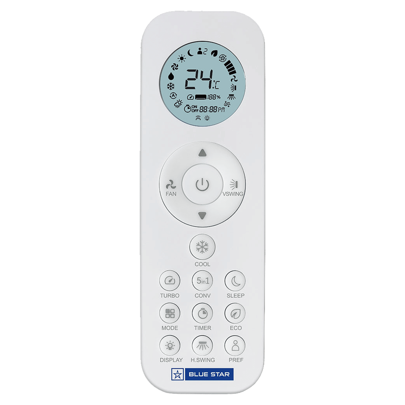 Blue Star Z Series 5 in 1 Convertible 1 Ton 5 Star Inverter Split Smart AC with Voice Command Technology (2026 Model, Copper Condenser, IA512ZXUS)_5