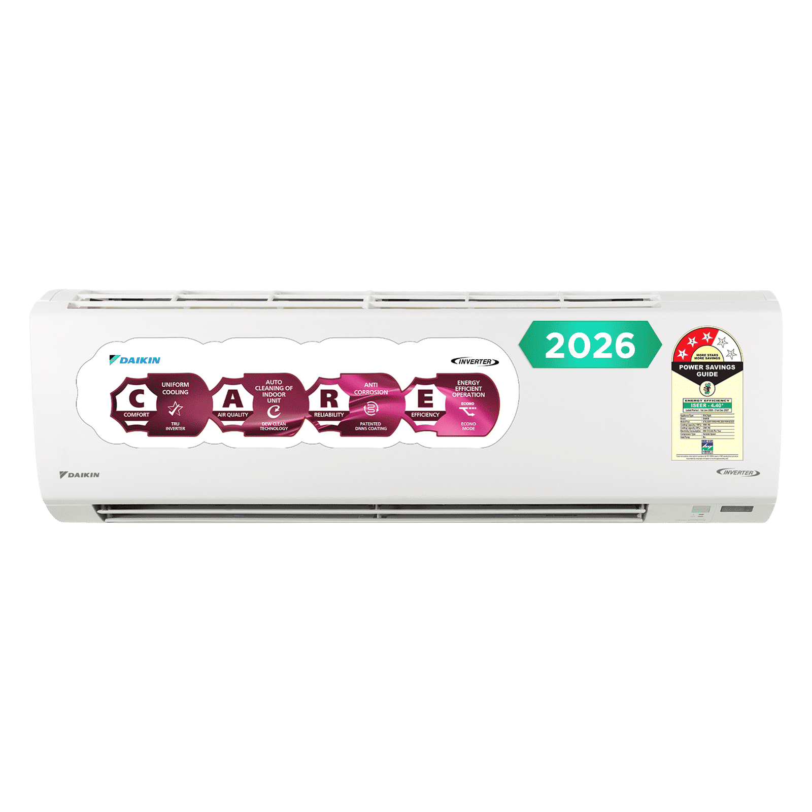 DAIKIN 1.5 Ton 3 Star Inverter Split AC (Copper Condenser, PM2.5 Filter, ATKL50XV16VKA)_1