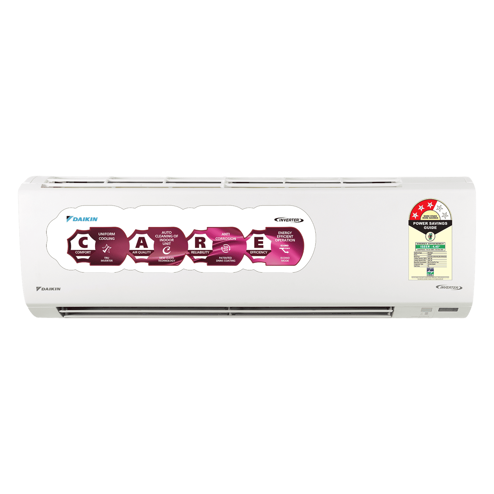 DAIKIN 1.5 Ton 3 Star Inverter Split AC (Copper Condenser, PM2.5 Filter, ATKL50XV16VKA)_1