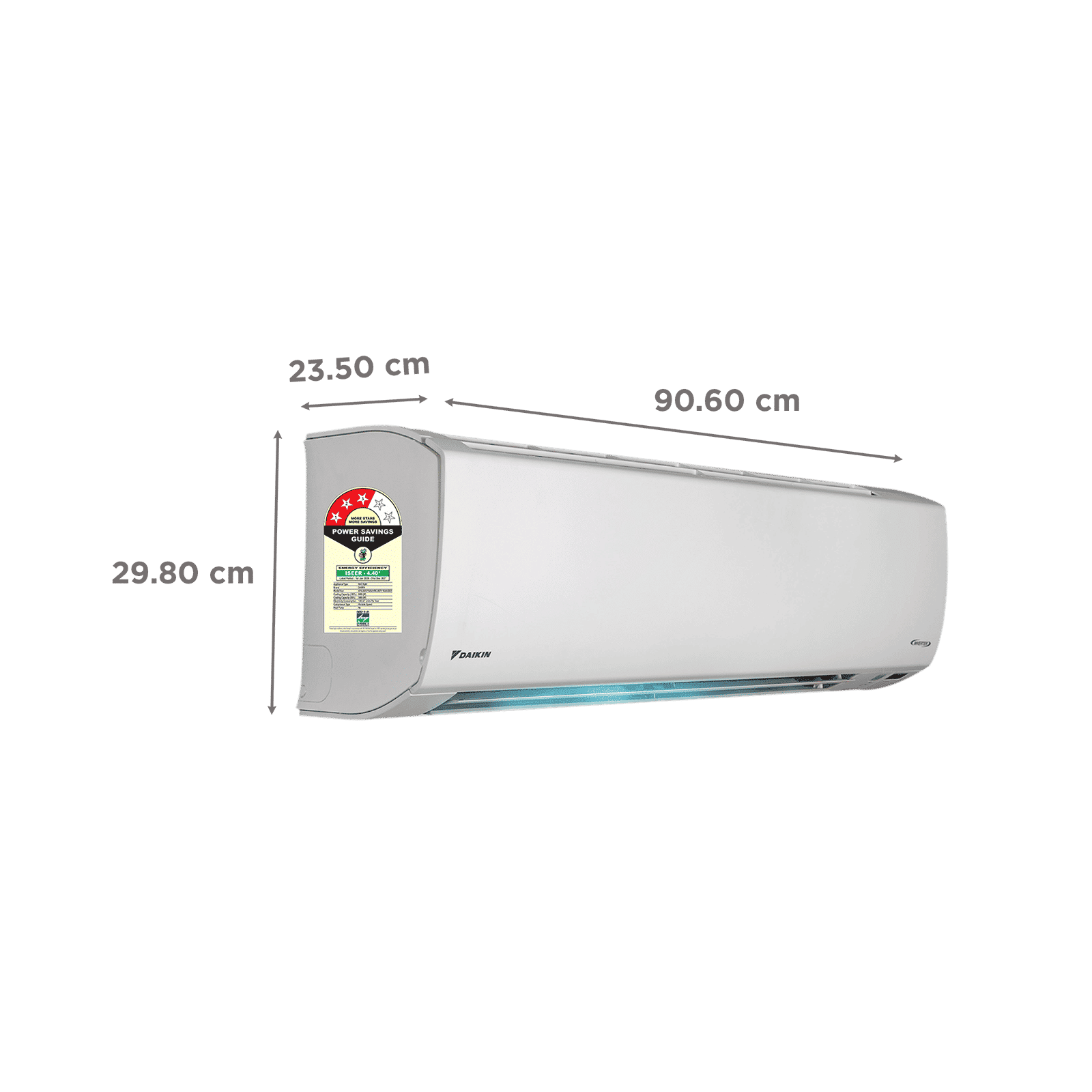 DAIKIN 1.8 Ton 3 Star Inverter Split AC (Copper Condenser, PM2.5 Filter, ATKL60XV16VAA)_3