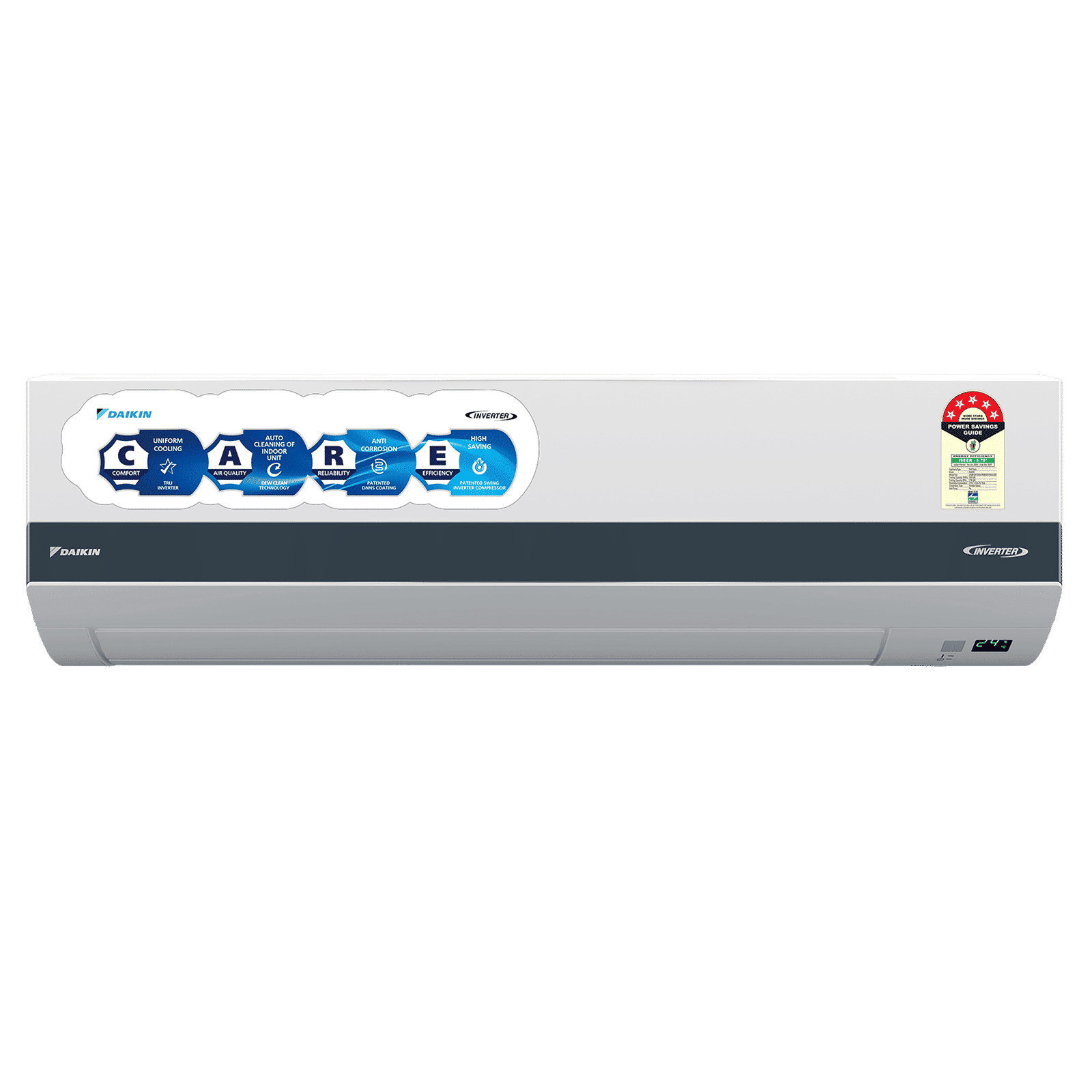 DAIKIN 1 Ton 5 Star Inverter Split AC (Copper Condenser, PM 2.5 Filter, ATKM35XV16VAA)_1