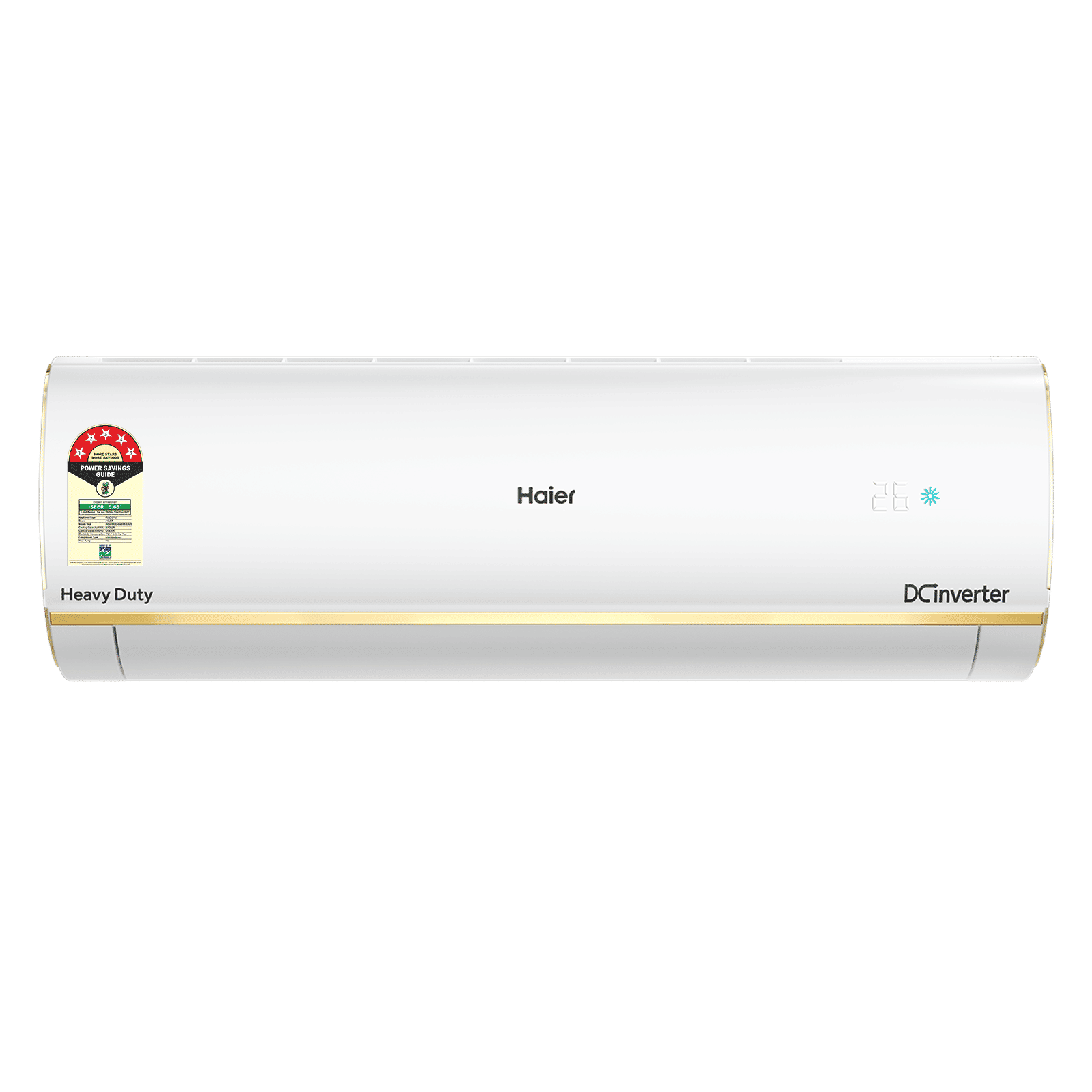 Haier Kinouchi Heavy Duty AI Plus Convertible 1.6 Ton 5 Star Inverter Split AC with 4 Way Swing (Copper Condenser, HSA19KHD-GAI5NB-I) Haier Kinouchi Heavy Duty AI Plus Convertible 1.6 Ton 5 Star Inverter Split AC with 4 Way Swing (Copper Condenser, HSA19KHD-GAI5NB-I)_1