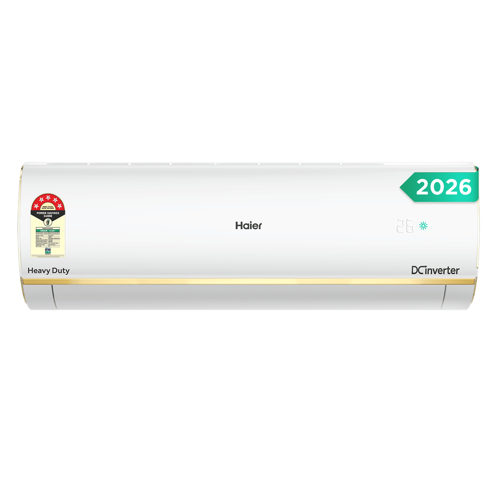 Haier Kinouchi Heavy Duty AI Plus Convertible 1.6 Ton 5 Star Inverter Split AC with 4 Way Swing (Copper Condenser, HSA19KHD-GAI5NB-I)_1