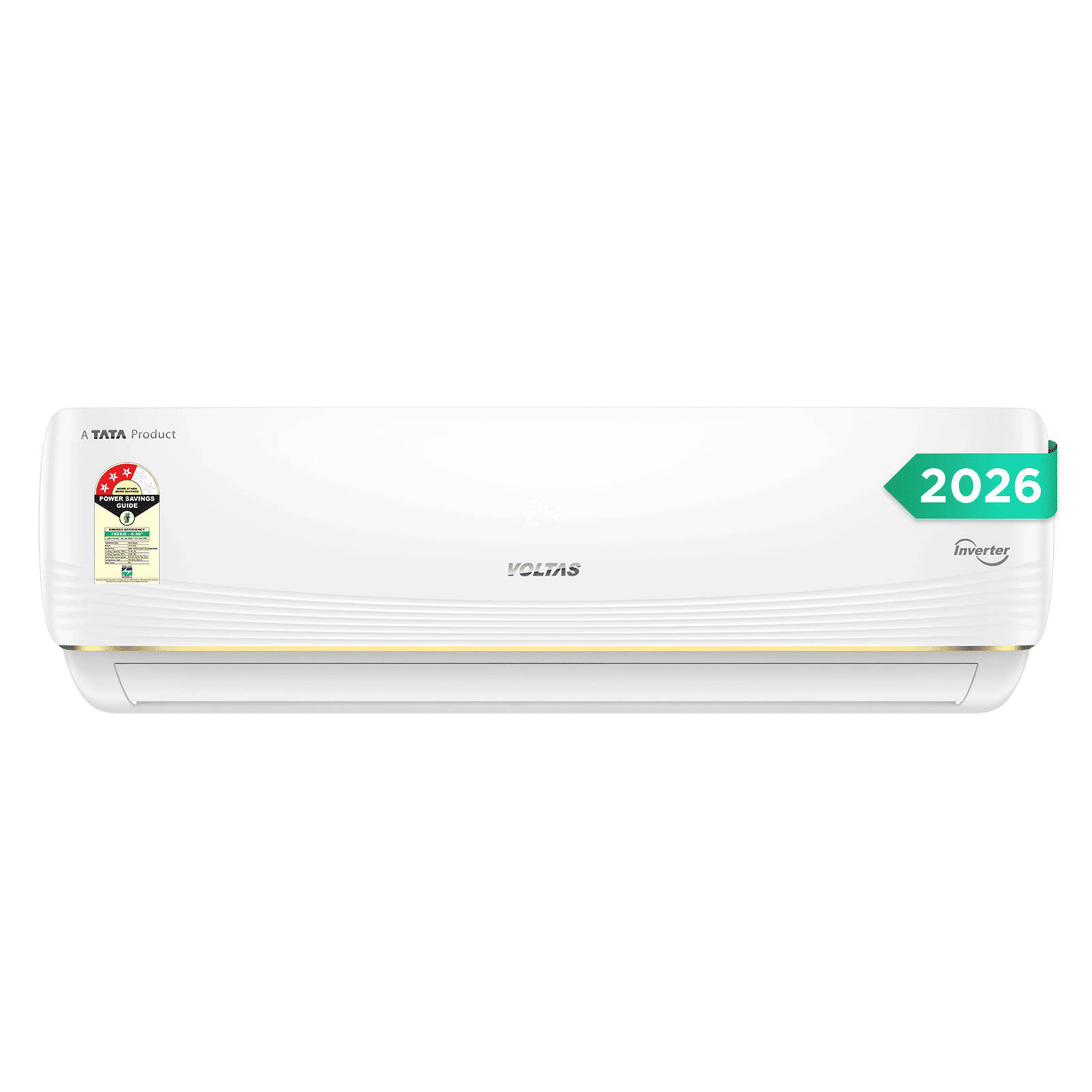 VOLTAS 183INV VERTIS AI ZEST GOLD Convertible 1.5 Ton 3 Star Inverter Split AC with Hidden Display (2026 Model, Copper Condenser, 4504075)_1