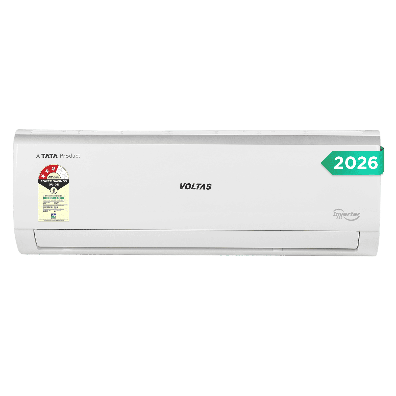 VOLTAS 123INV VERTIS CREST MARVEL Convertible 1 Ton 3 Star Inverter Split AC with Hidden Display (2026 Model, Copper Condenser, 4504151) VOLTAS 123INV VERTIS CREST MARVEL Convertible 1 Ton 3 Star Inverter Split AC with Hidden Display (2026 Model, Copper Condenser, 4504151)_1
