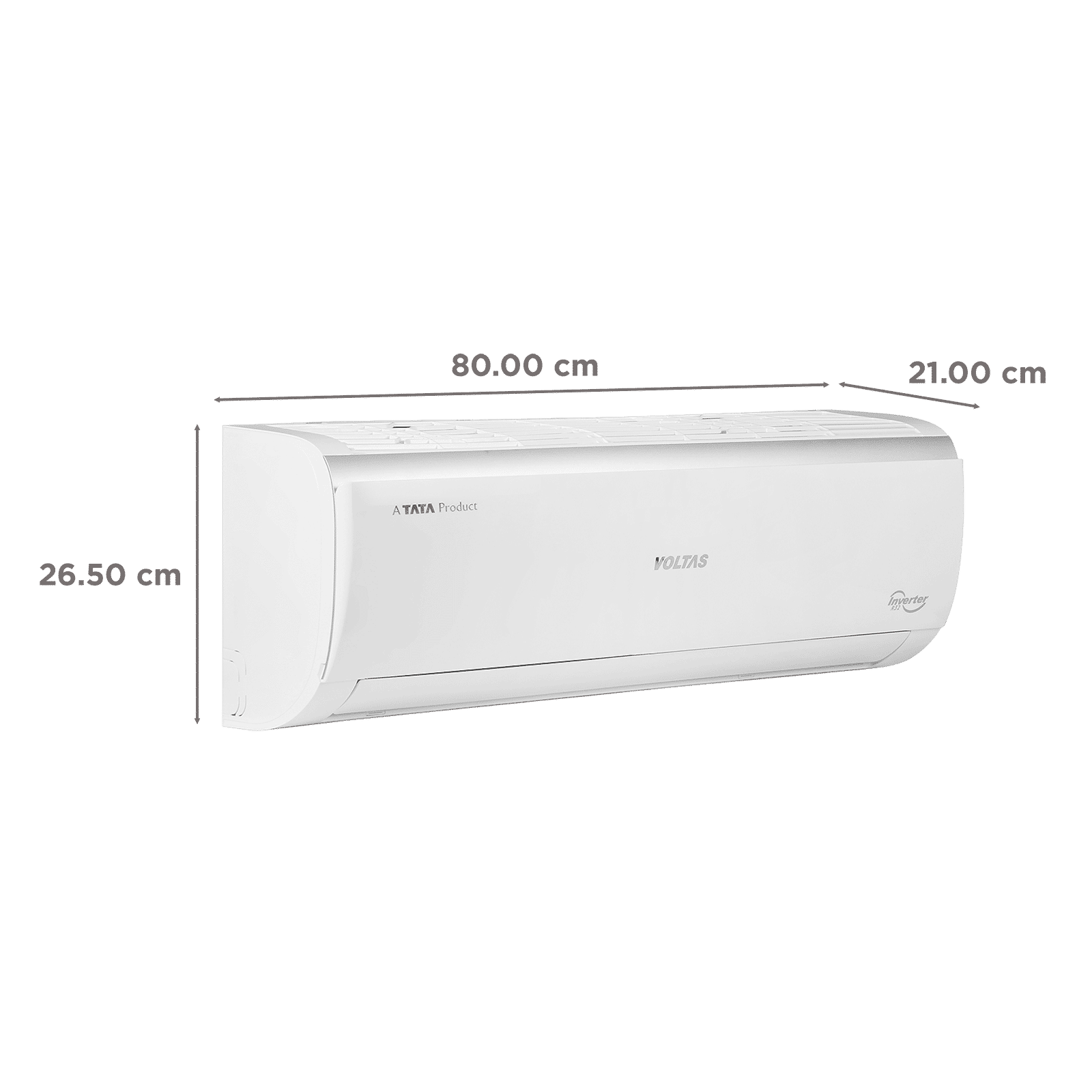 VOLTAS 123INV VERTIS CREST MARVEL Convertible 1 Ton 3 Star Inverter Split AC with Hidden Display (2026 Model, Copper Condenser, 4504151)_3