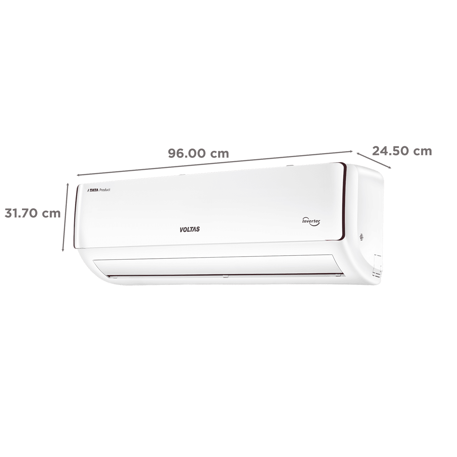 VOLTAS 185INV VERTIS COMET MARVEL Convertible 1.5 Ton 5 Star Inverter Split AC with Hidden Display (2026 Model, Copper Condenser, 4504153)_2