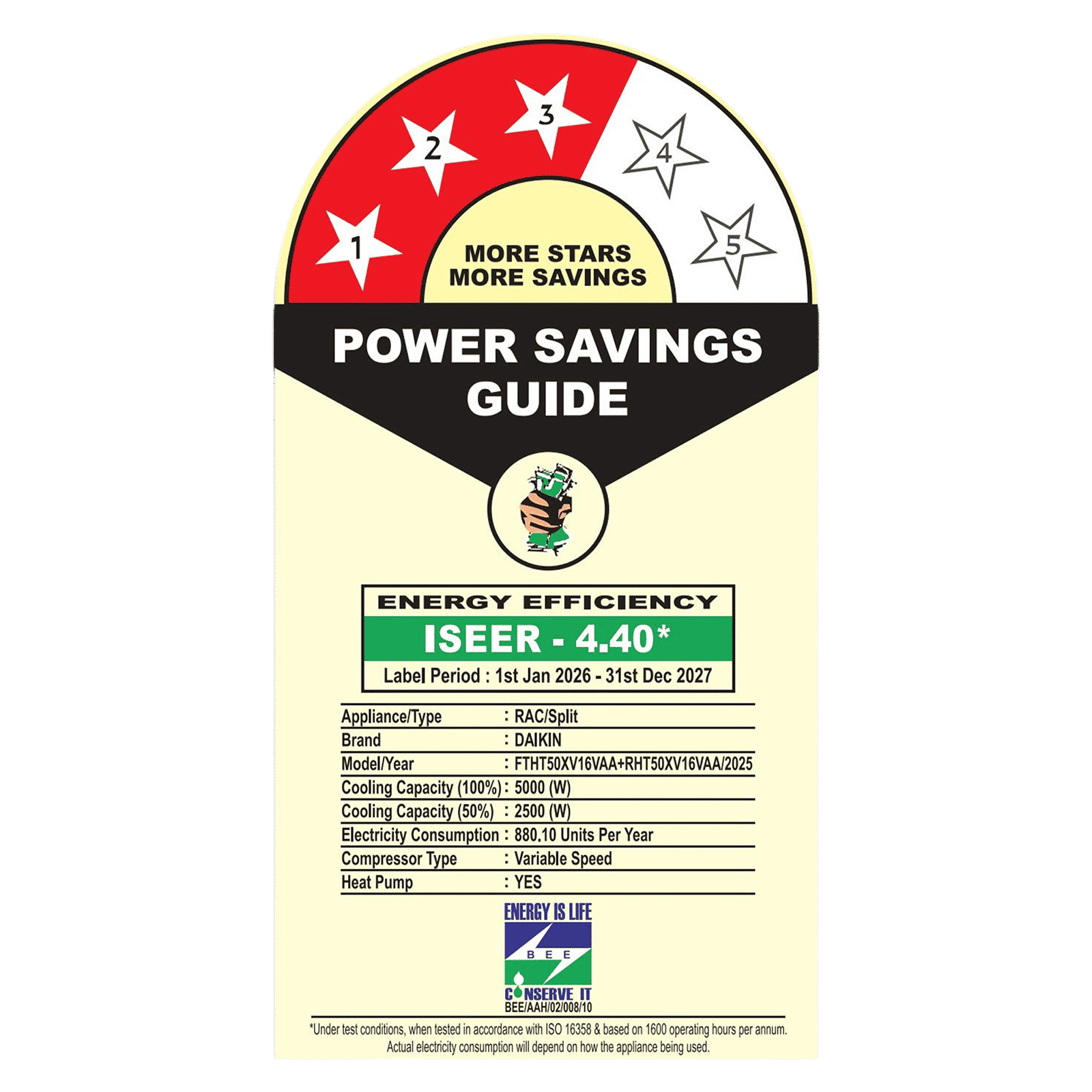 DAIKIN 1.5 Ton 3 Star Hot & Cold Inverter Split AC (Copper Condenser, PM 1.0 Filter, FTHT50XV16)_2