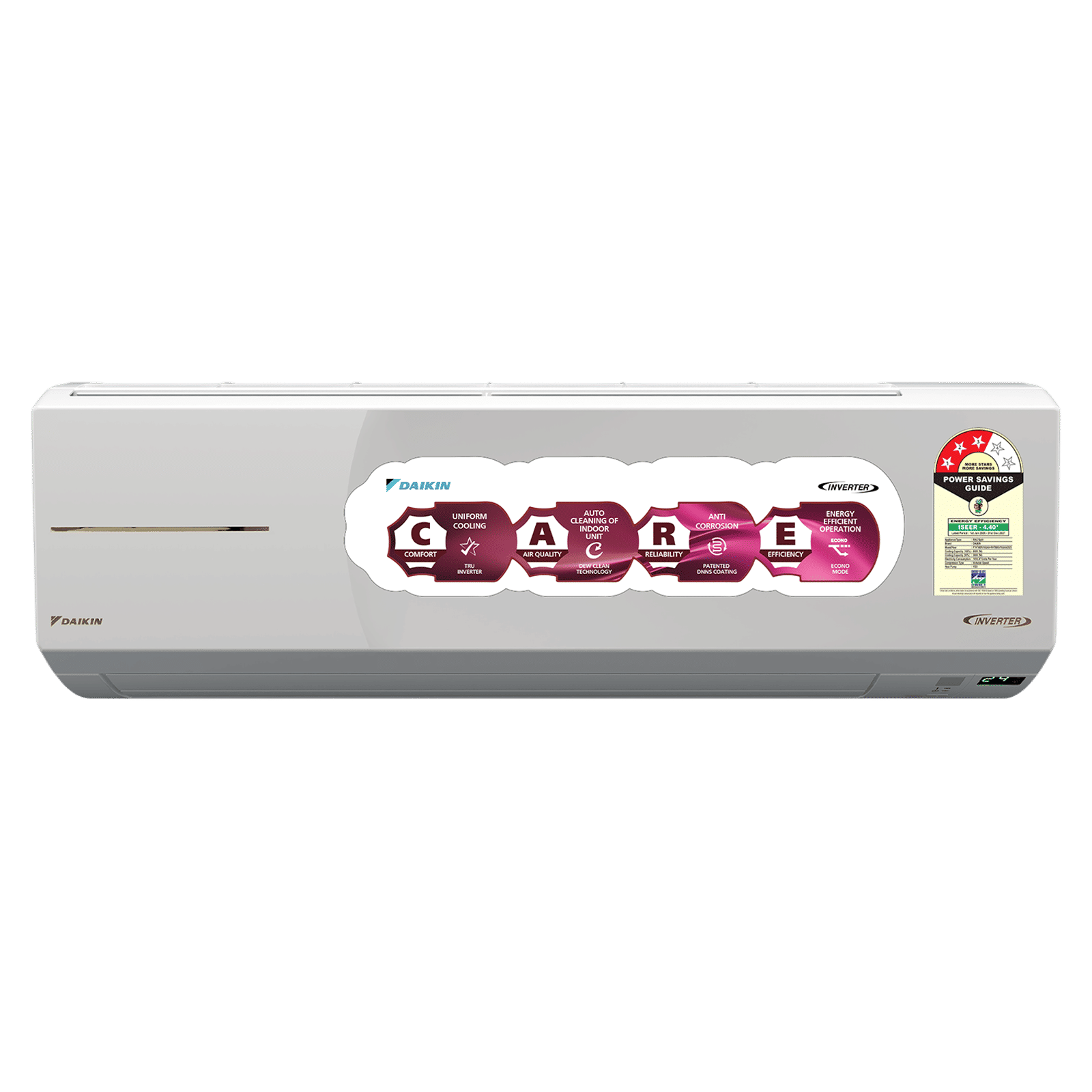 DAIKIN 1.8 Ton 3 Star Hot & Cold Inverter Split AC (Copper Condenser, PM 1.0 Filter, FTHT60XV16UAA)_1