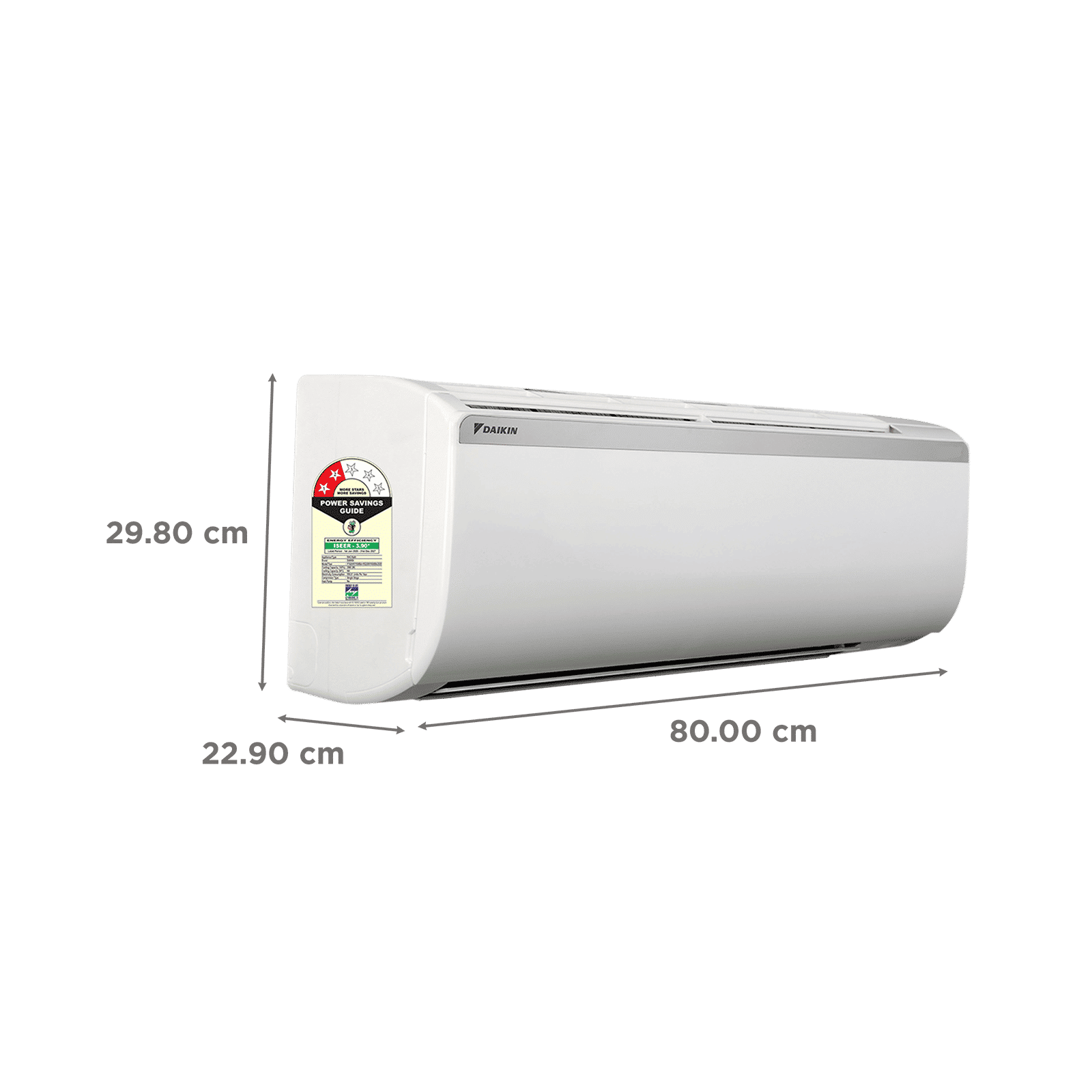 DAIKIN 1 Ton 2 Star Split AC (Copper Condenser, PM 2.5 Filter, FTQ35XV16WBA)_3